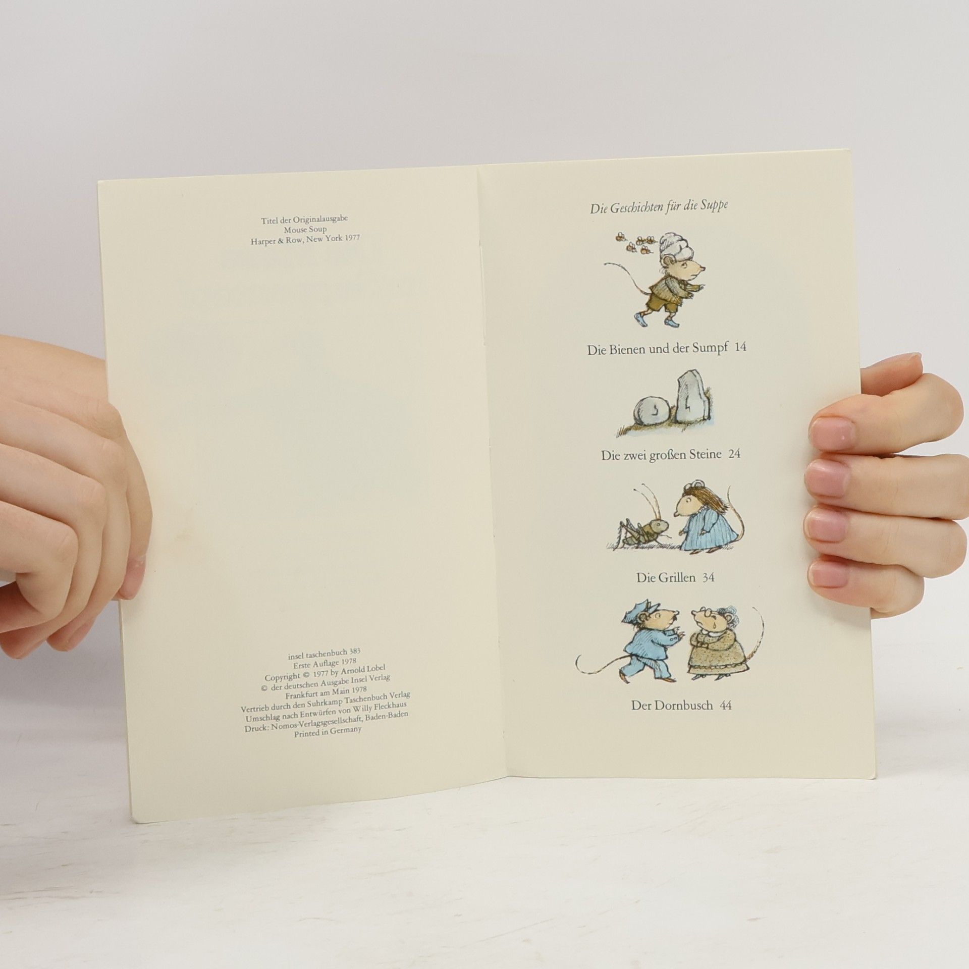 Arnold Lobel Die Maus im Suppentopf.