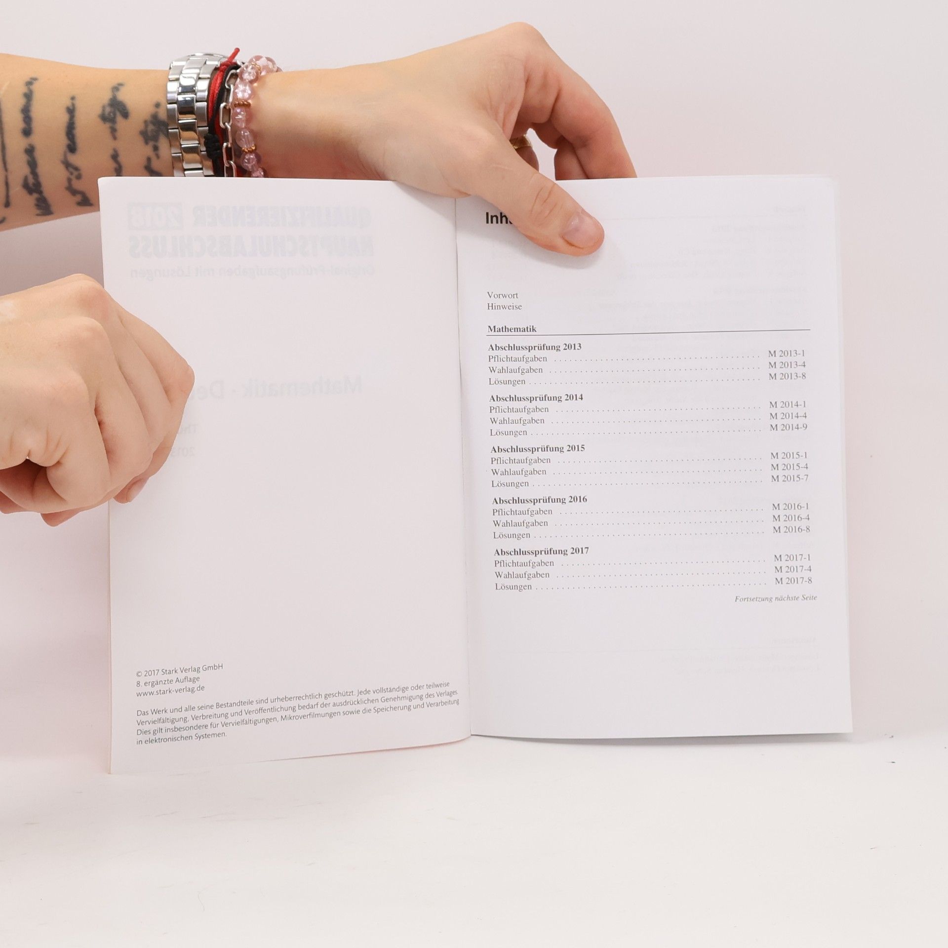 STARK: Qualifizierender Hauptschulabschluss - Mathematik, Deutsch - Thüringen