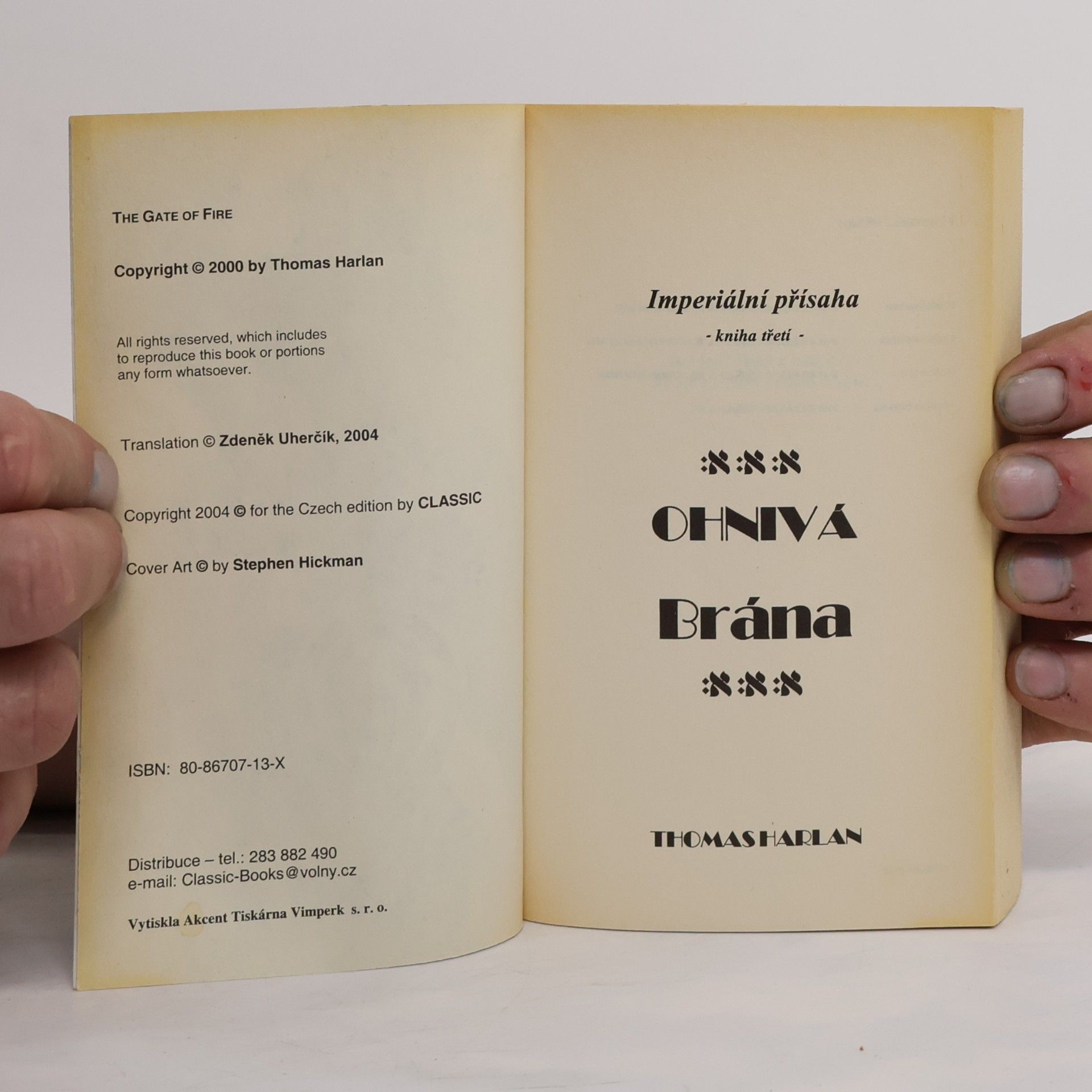 Thomas Harlan Ohnivá brána
