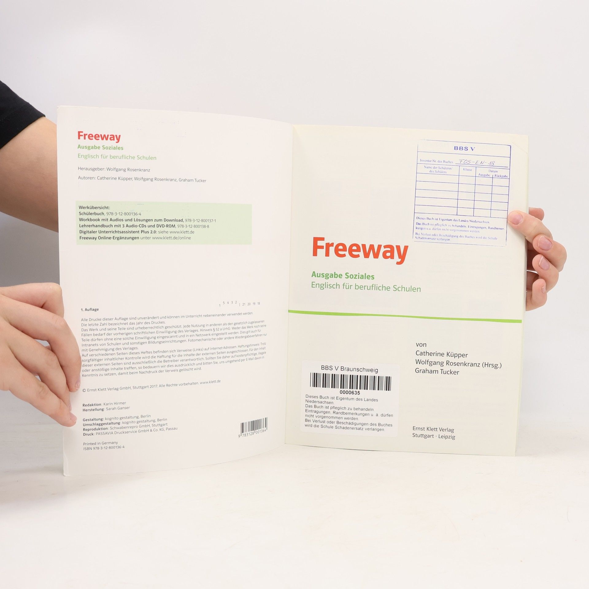 Wolfgang Rosenkranz Freeway - Englisch für berufliche Schulen: Ausgabe Soziales