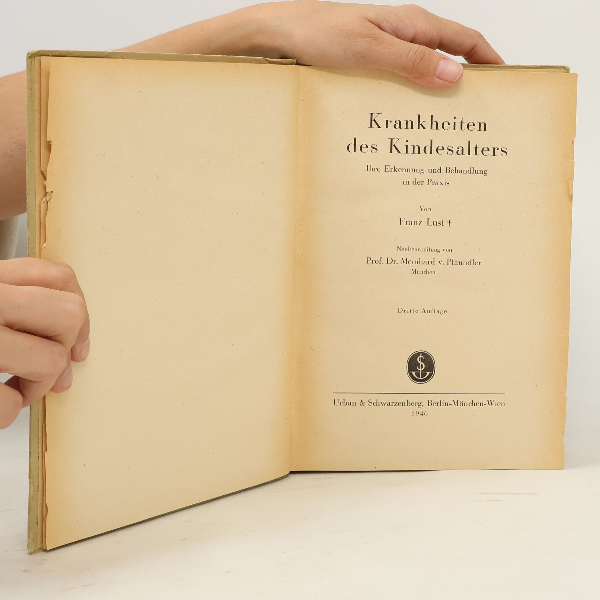 Franz Lust Krankheiten des Kindesalters