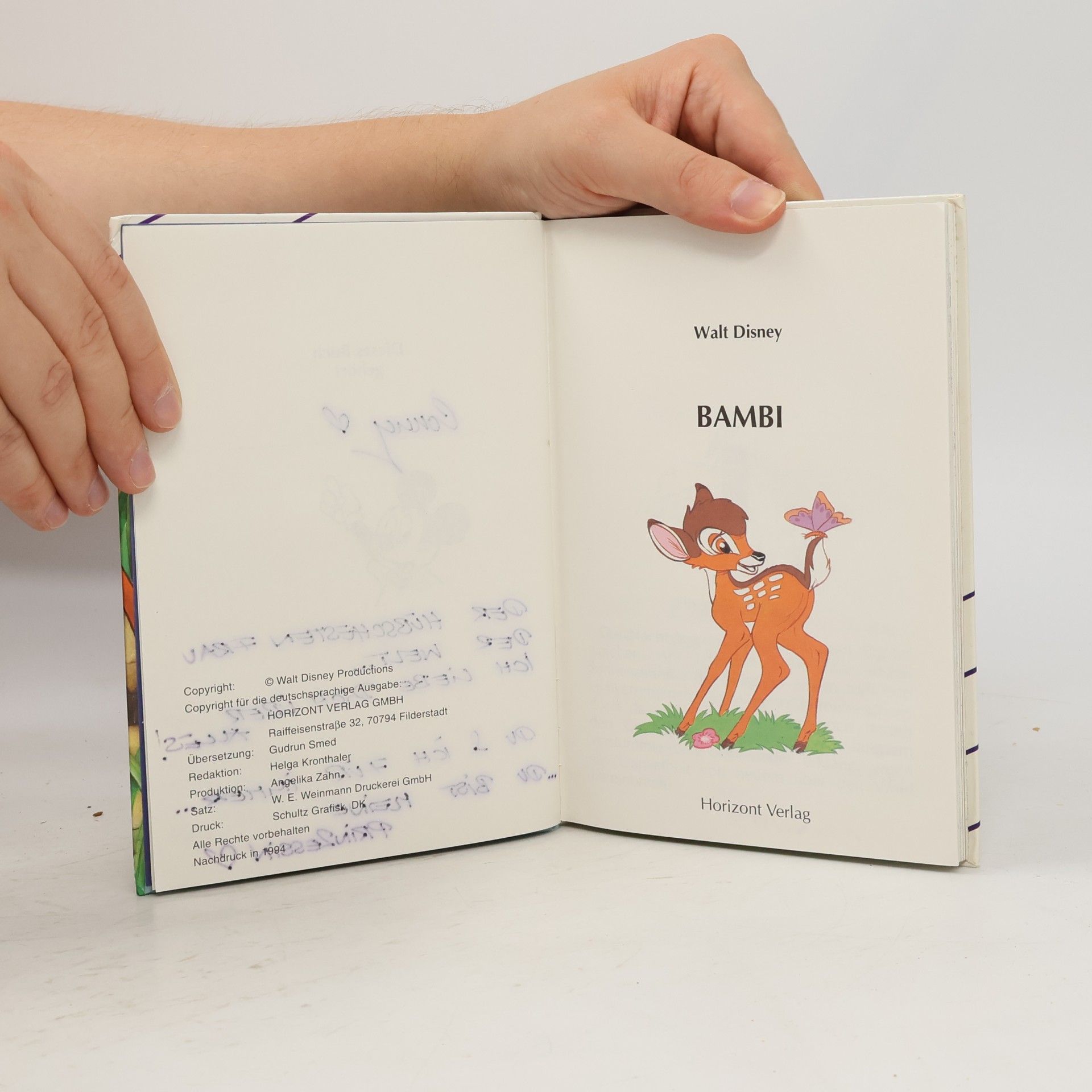 Autorenkollektiv Mickys Junior-Buch. Bambi