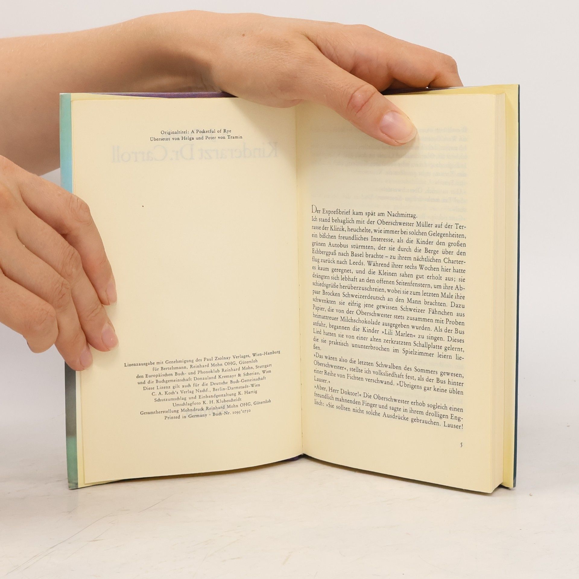 A. J. Cronin Kinderarzt Dr. Carroll