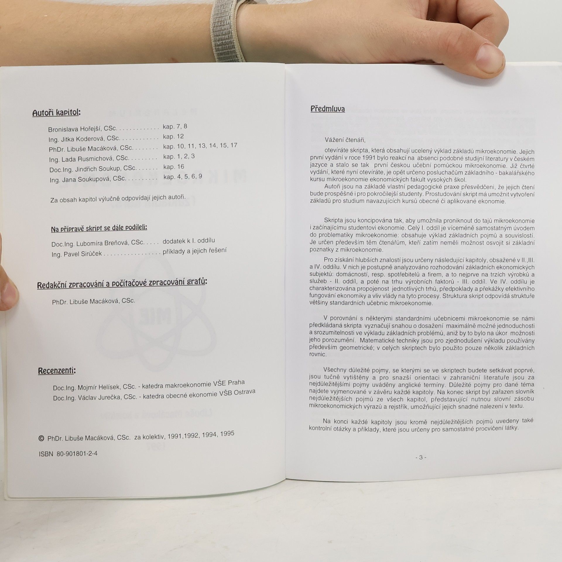 Libuše Macáková Mikroekonomie