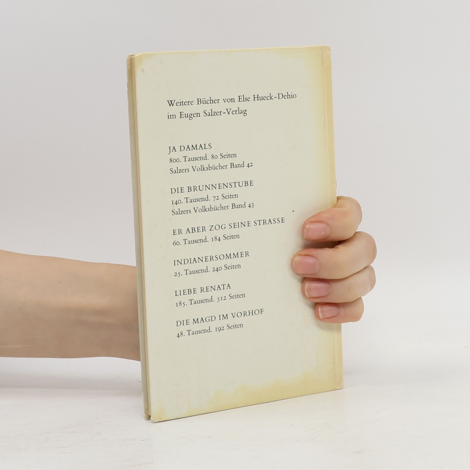 Else Hueck-Dehio Tipsys sonderliche Liebesgeschichte