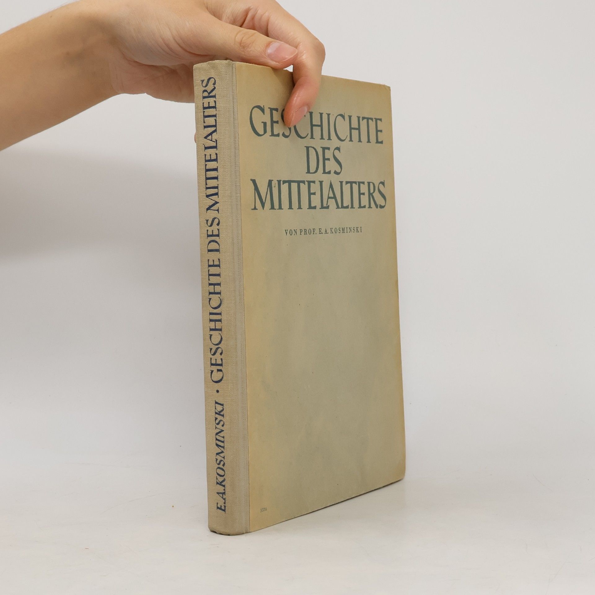 E. A. Kosminskij  Geschichte des Mittelalters