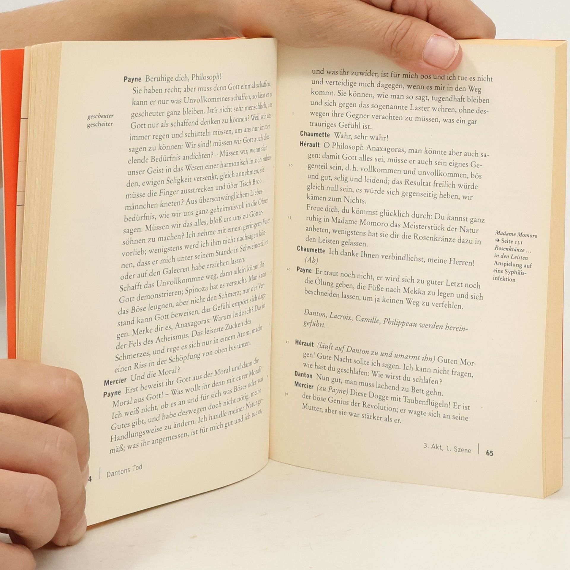 Georg Büchner Dantons Tod, Textausgabe mit Materialien