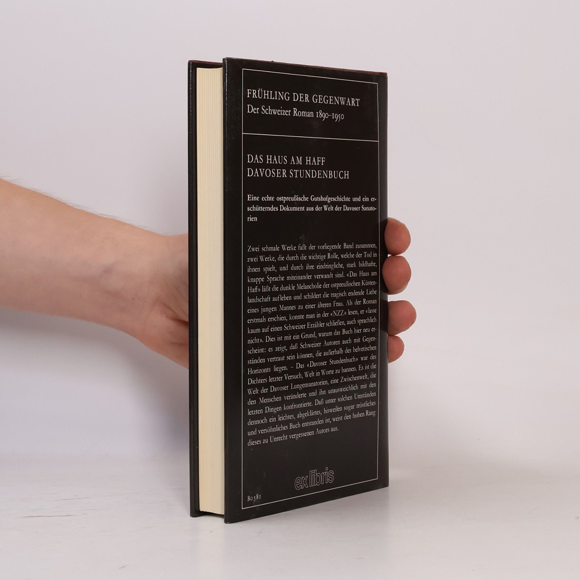 Hugo Marti Das Haus am Haff. Davoser Stundenbuch