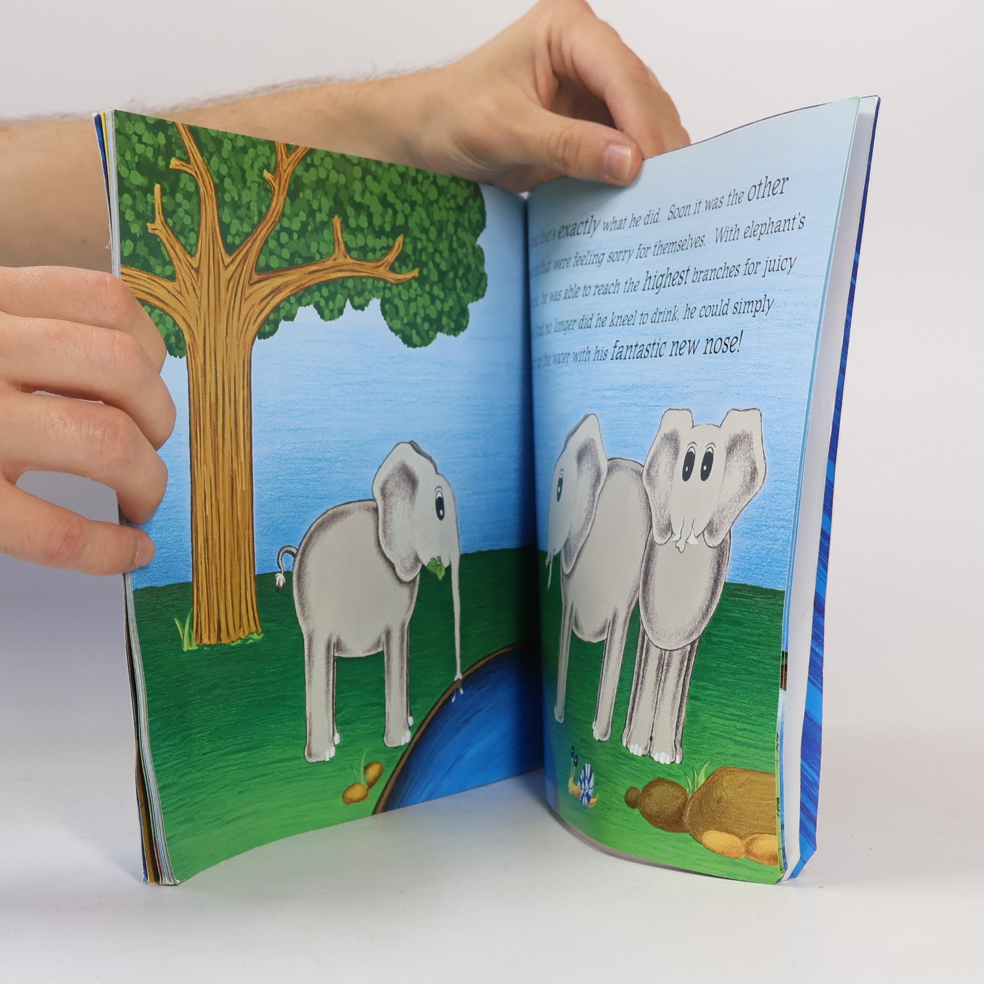 Andrea Florens African Folklore Series - 1: How The Elephant Got His Trunk
