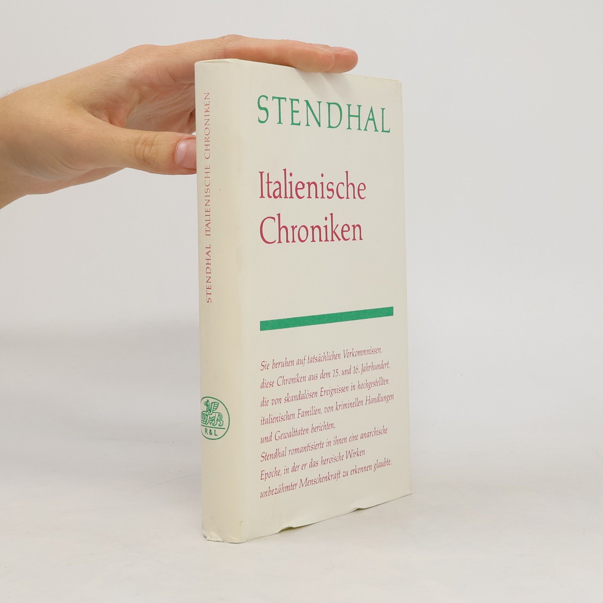Stendhal Italienische Chroniken