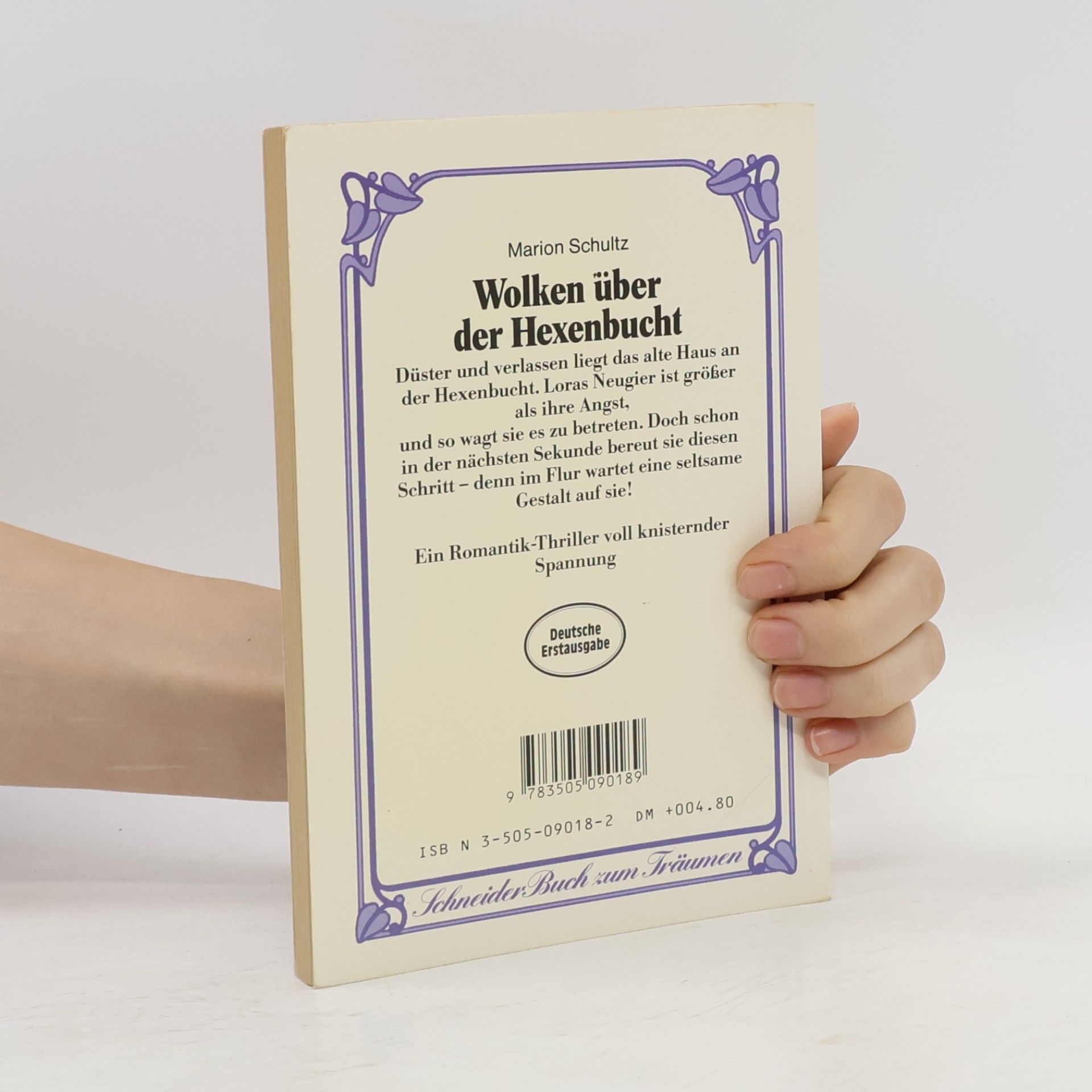 Marion Schultz Schneider Buch zum Träumen: Wolken über der Hexenbucht