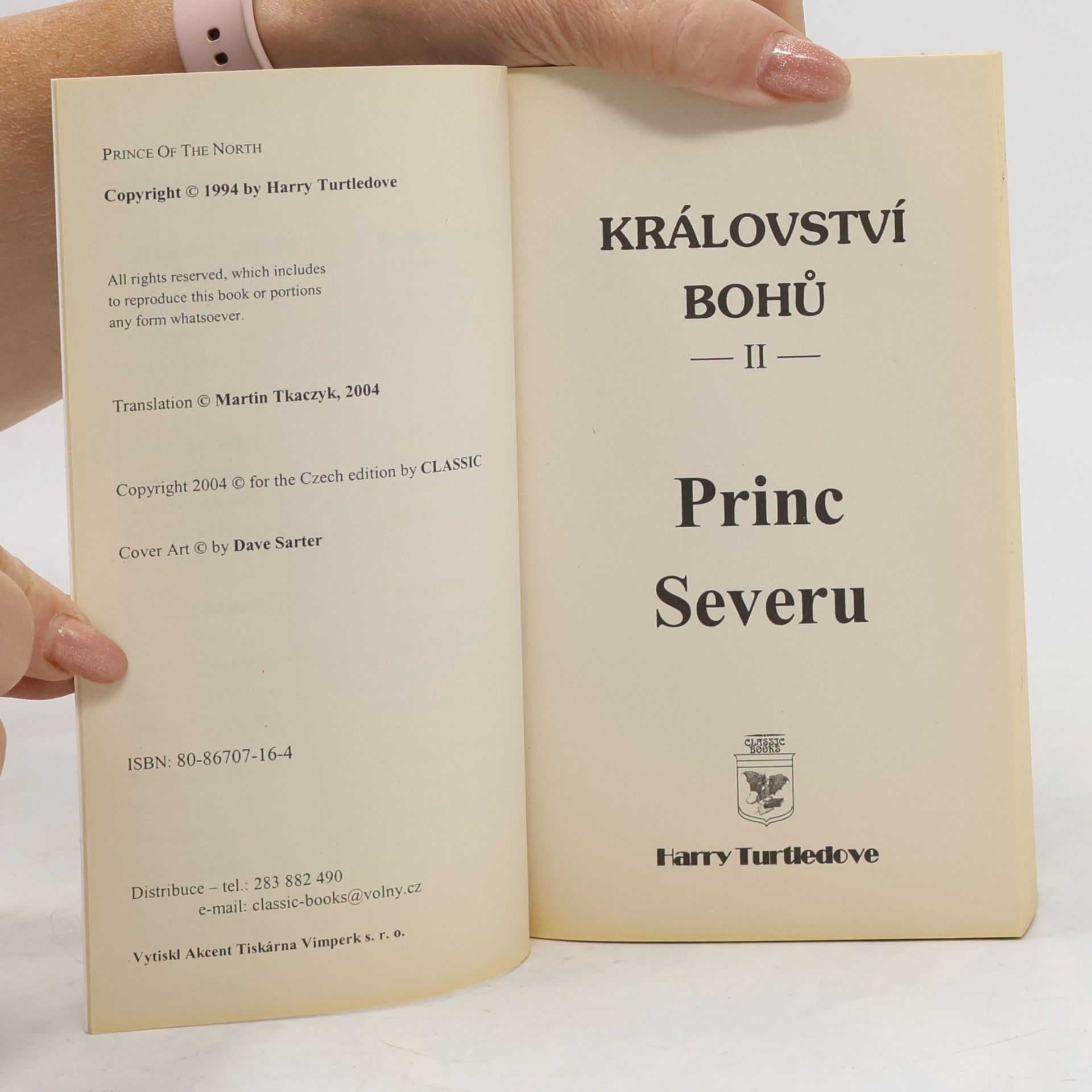 Harry Turtledove Království bohů II. Princ Severu