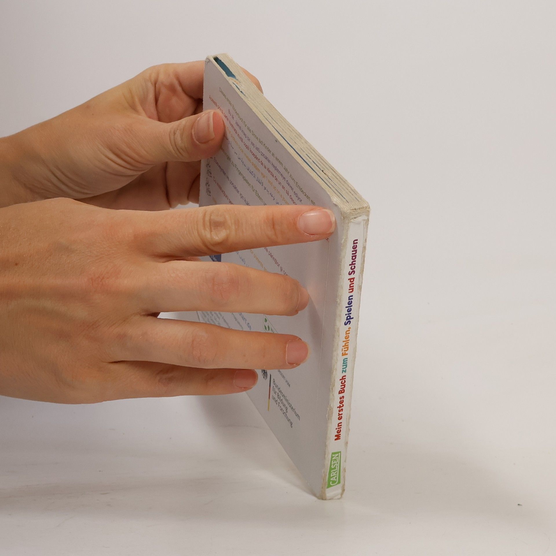 Autorenkollektiv Mein erstes Buch zum Fühlen, Spielen und Schauen