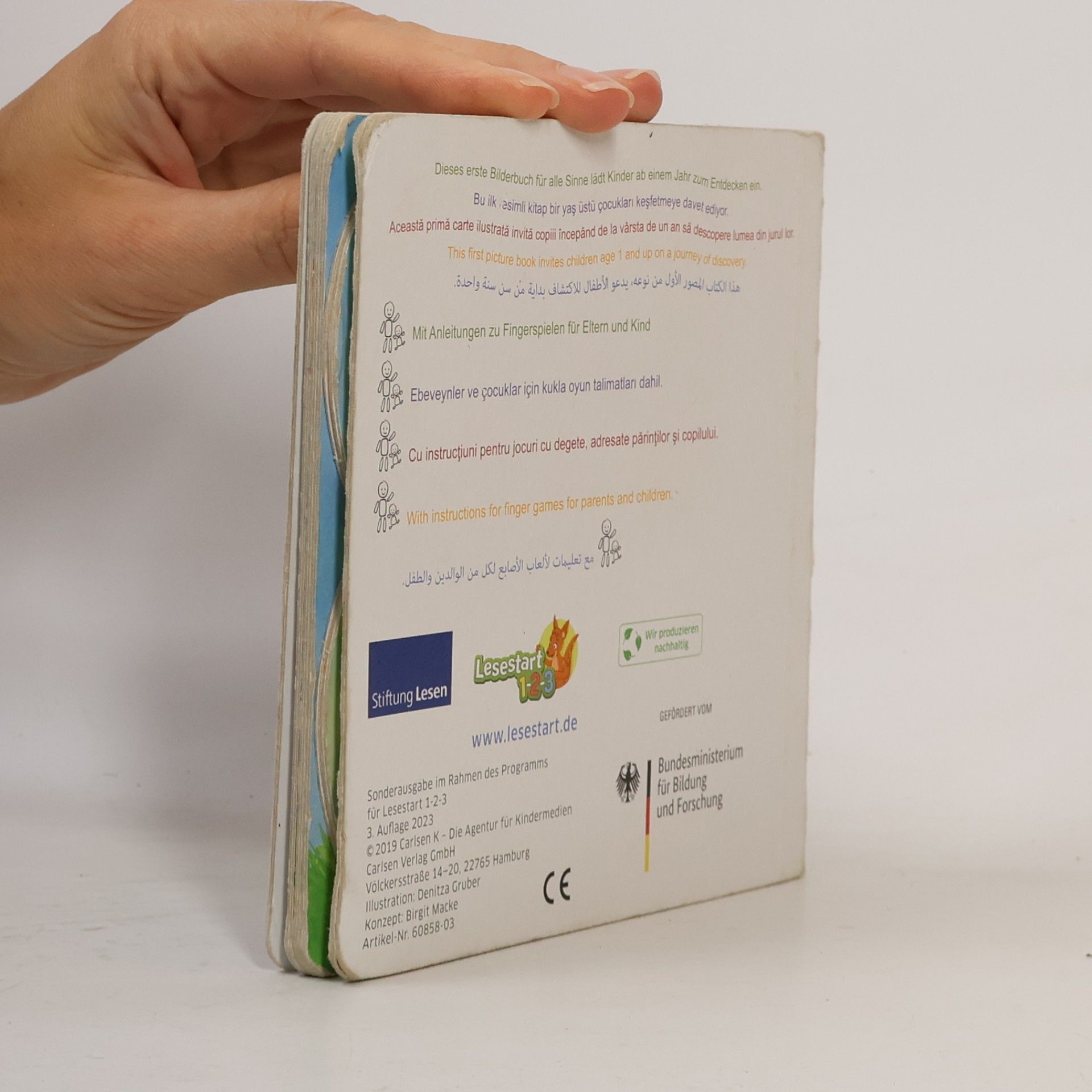 Autorenkollektiv Mein erstes Buch zum Fühlen, Spielen und Schauen