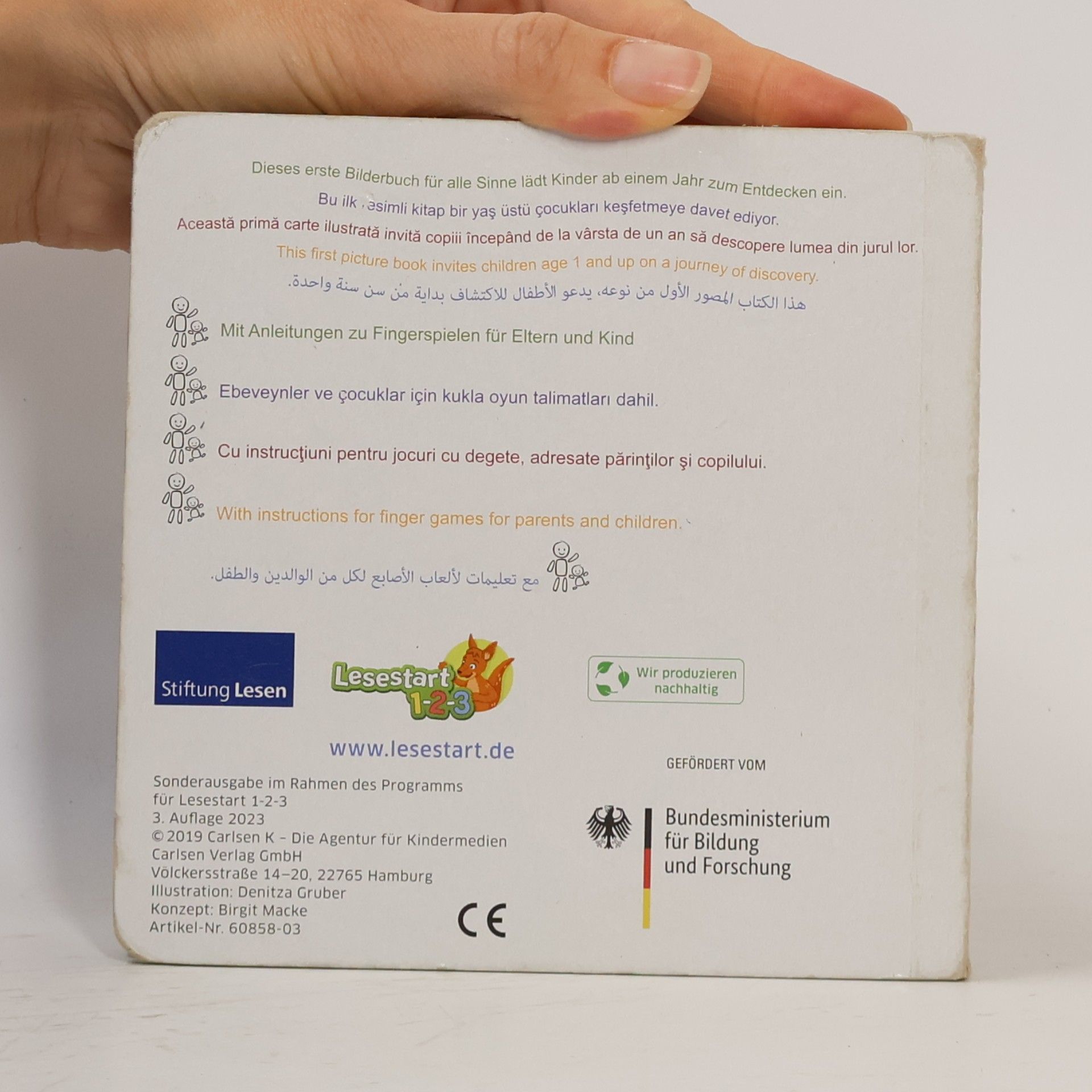 Autorenkollektiv Mein erstes Buch zum Fühlen, Spielen und Schauen