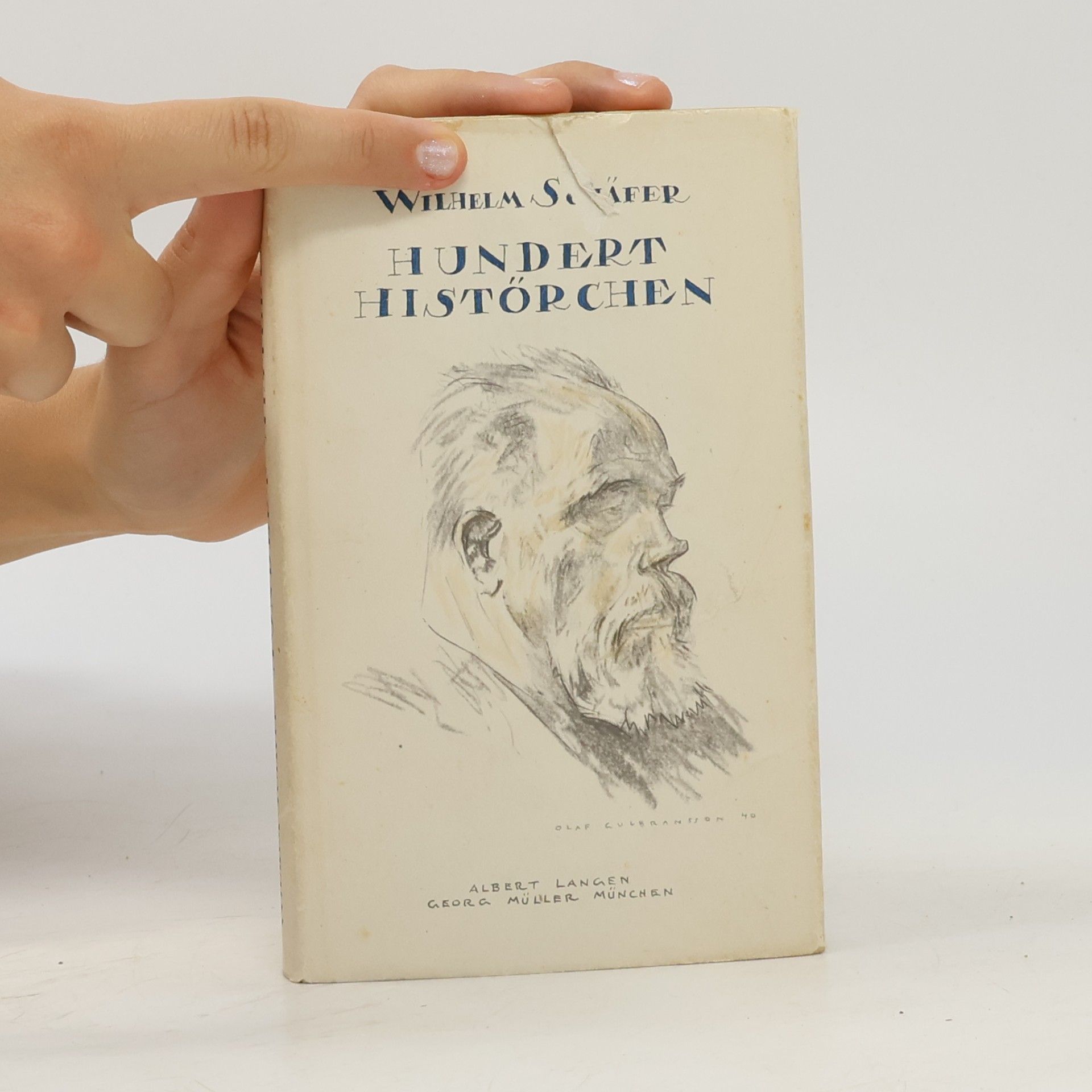 Wilhelm Schäfer Hundert Histörchen