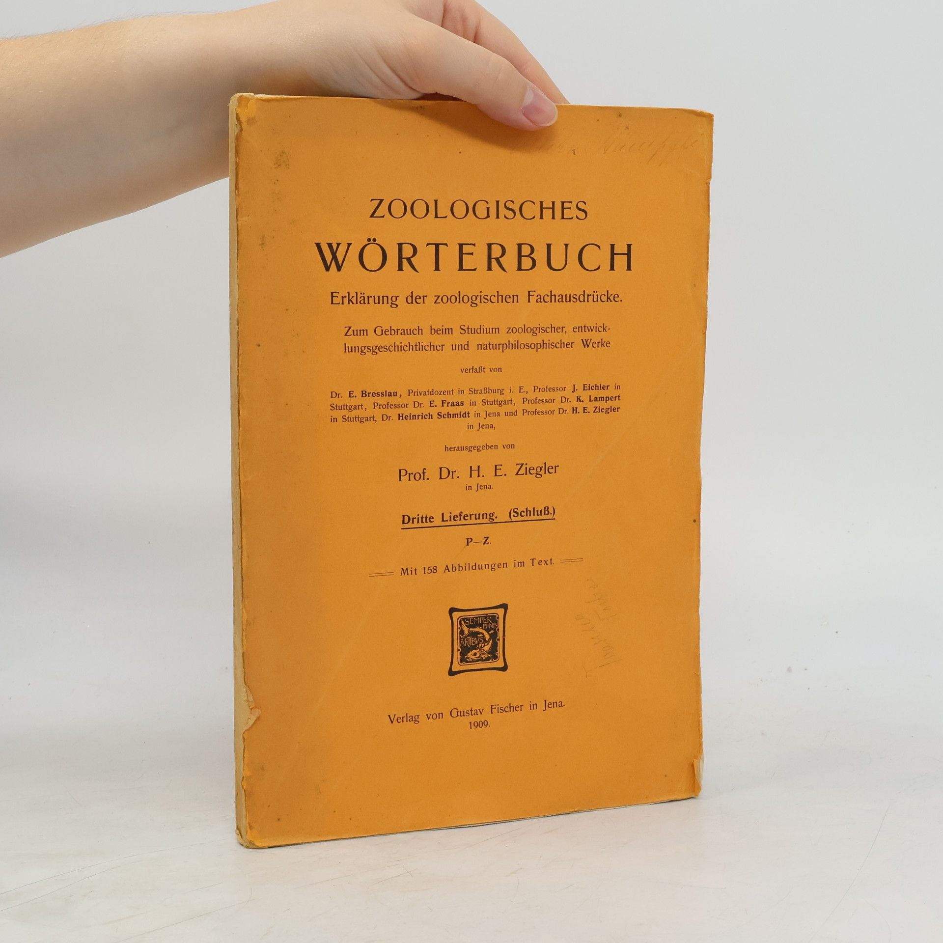 Autorenkollektiv Zoologisches Wörterbuch