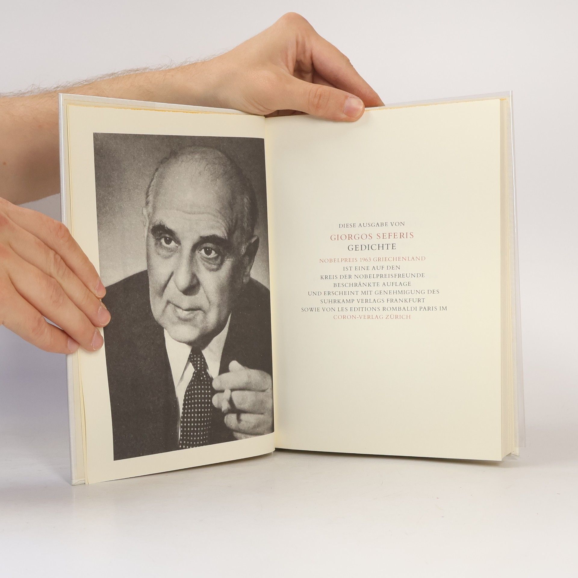 Jiorgos Seferis Gedichte