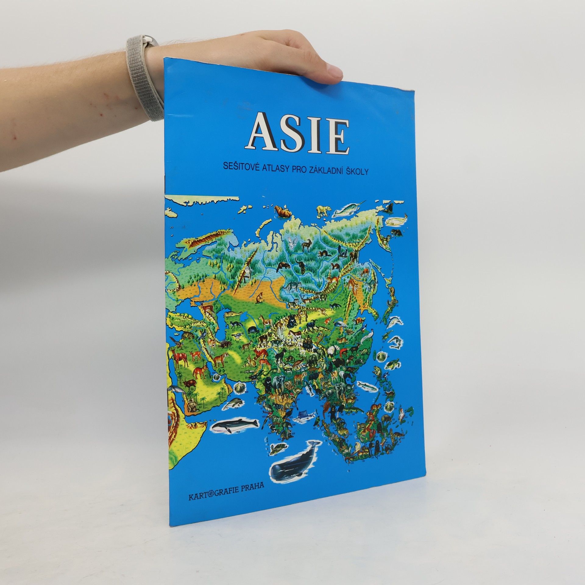 Kolektiv autorů Asie. Sešitové atlasy pro základní školy