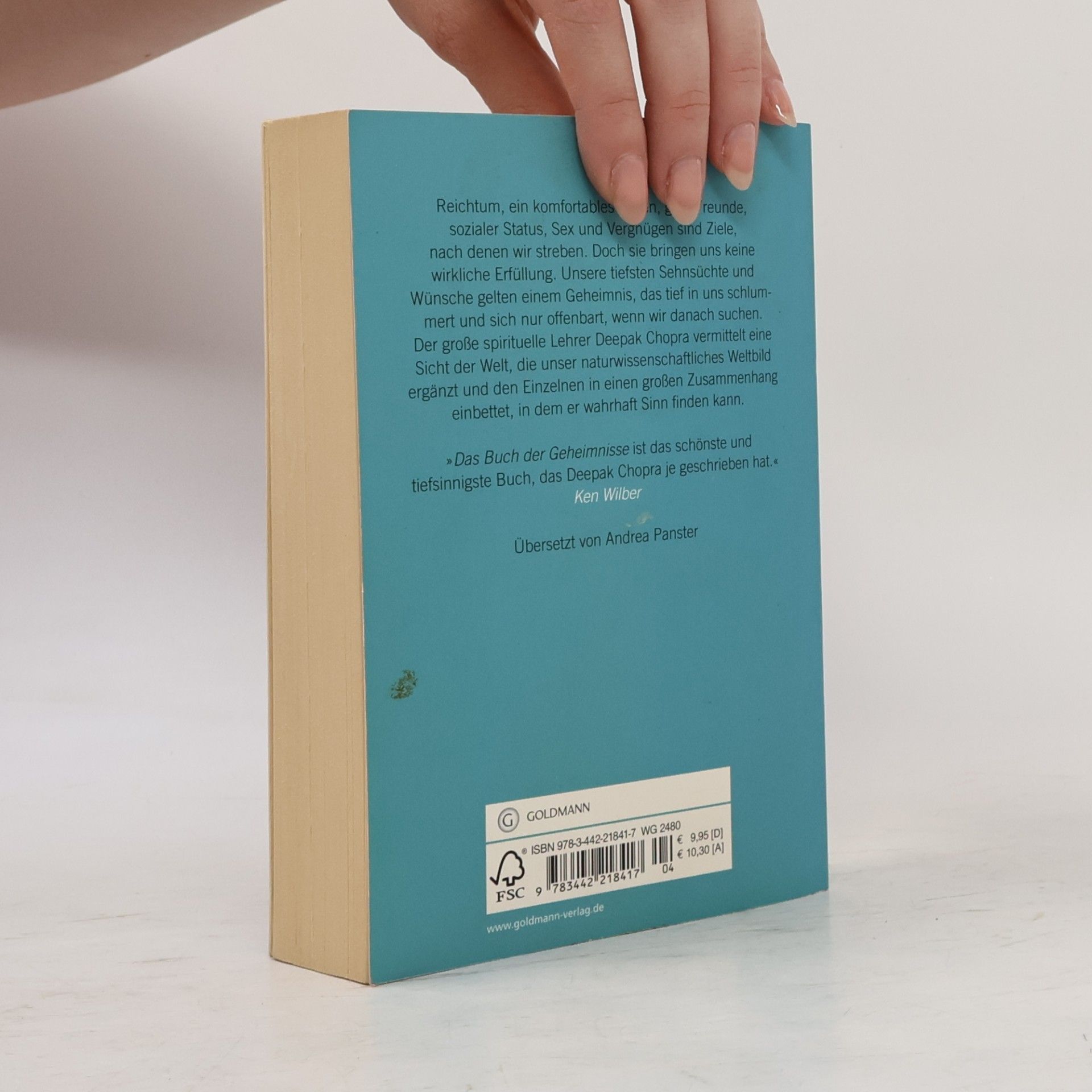 Deepak Chopra Das Buch der Geheimnisse