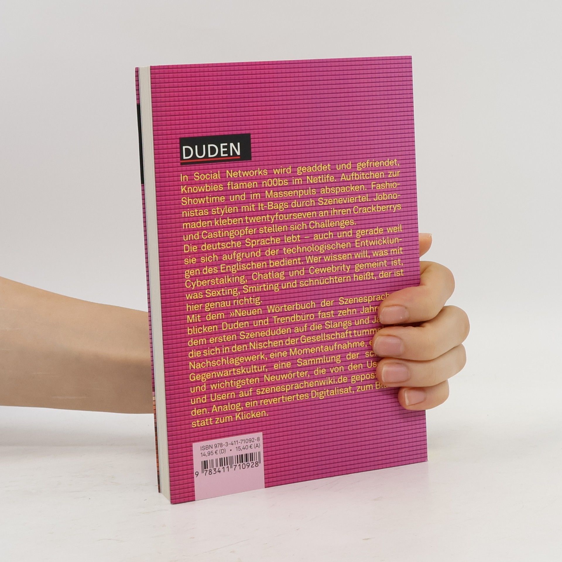 Various authors Duden: Das neue Wörterbuch der Szenesprachen