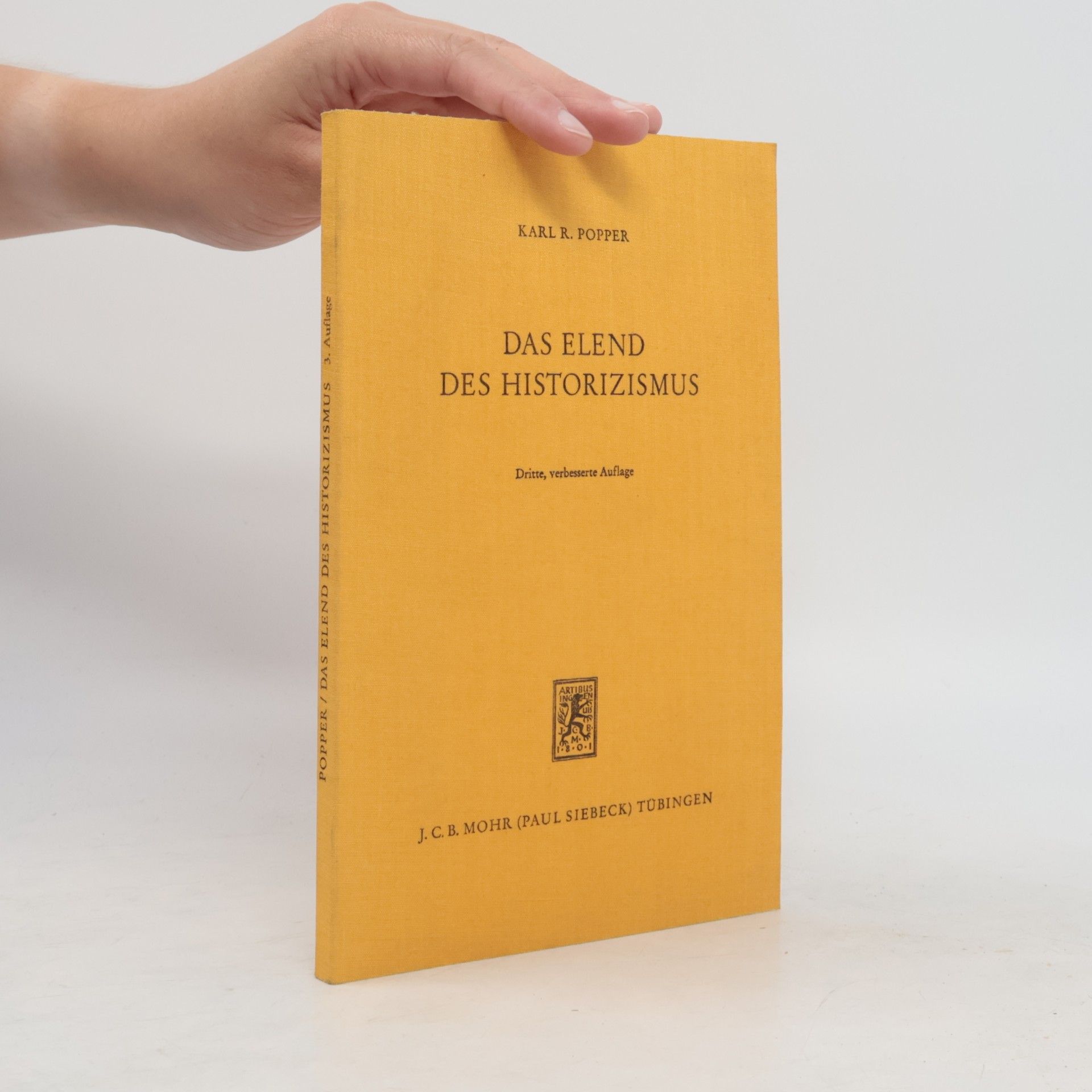 Karl Popper Das Elend des Historizismus
