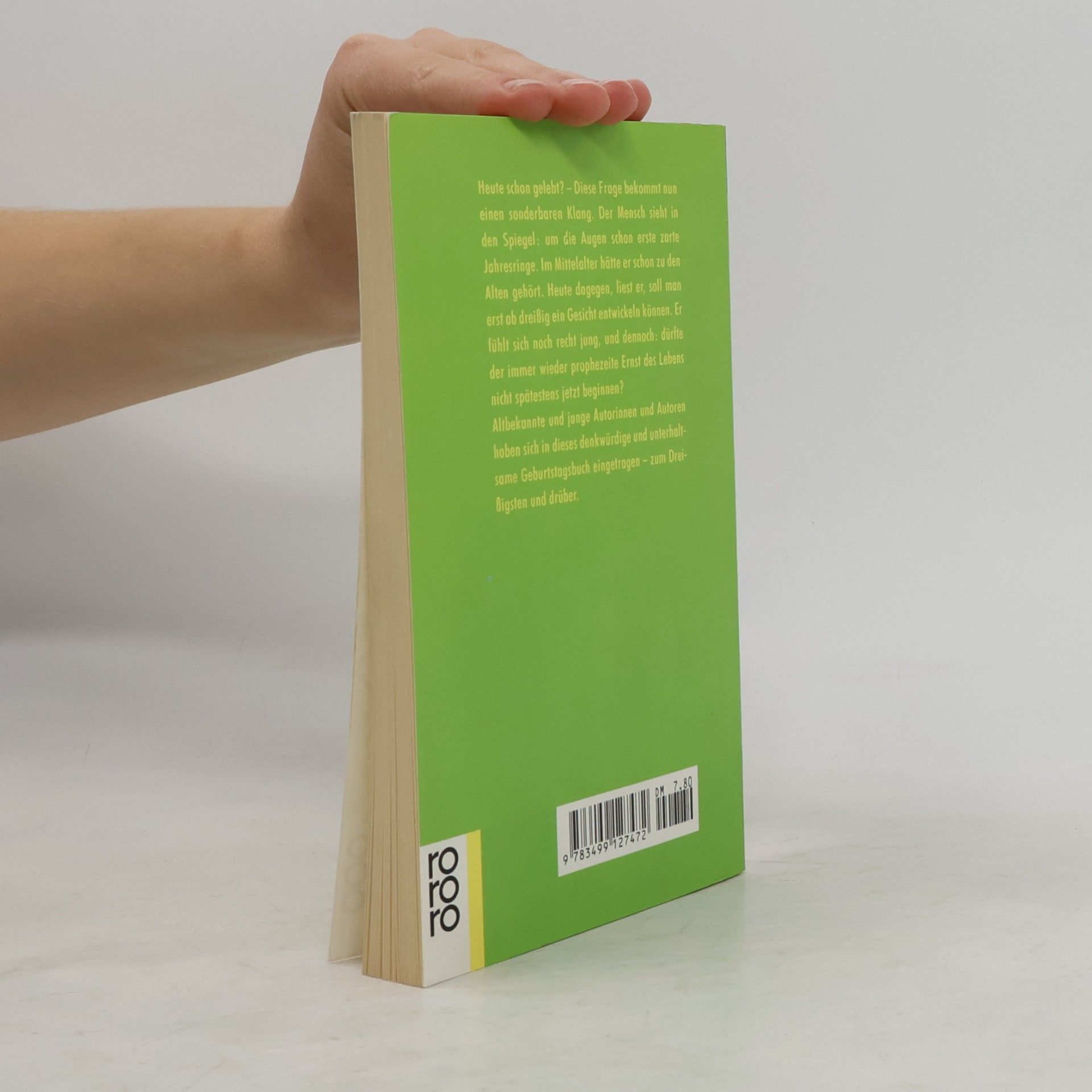 Uwe Wandrey Nie wieder neunundzwanzig ...Das Buch zum 30sten