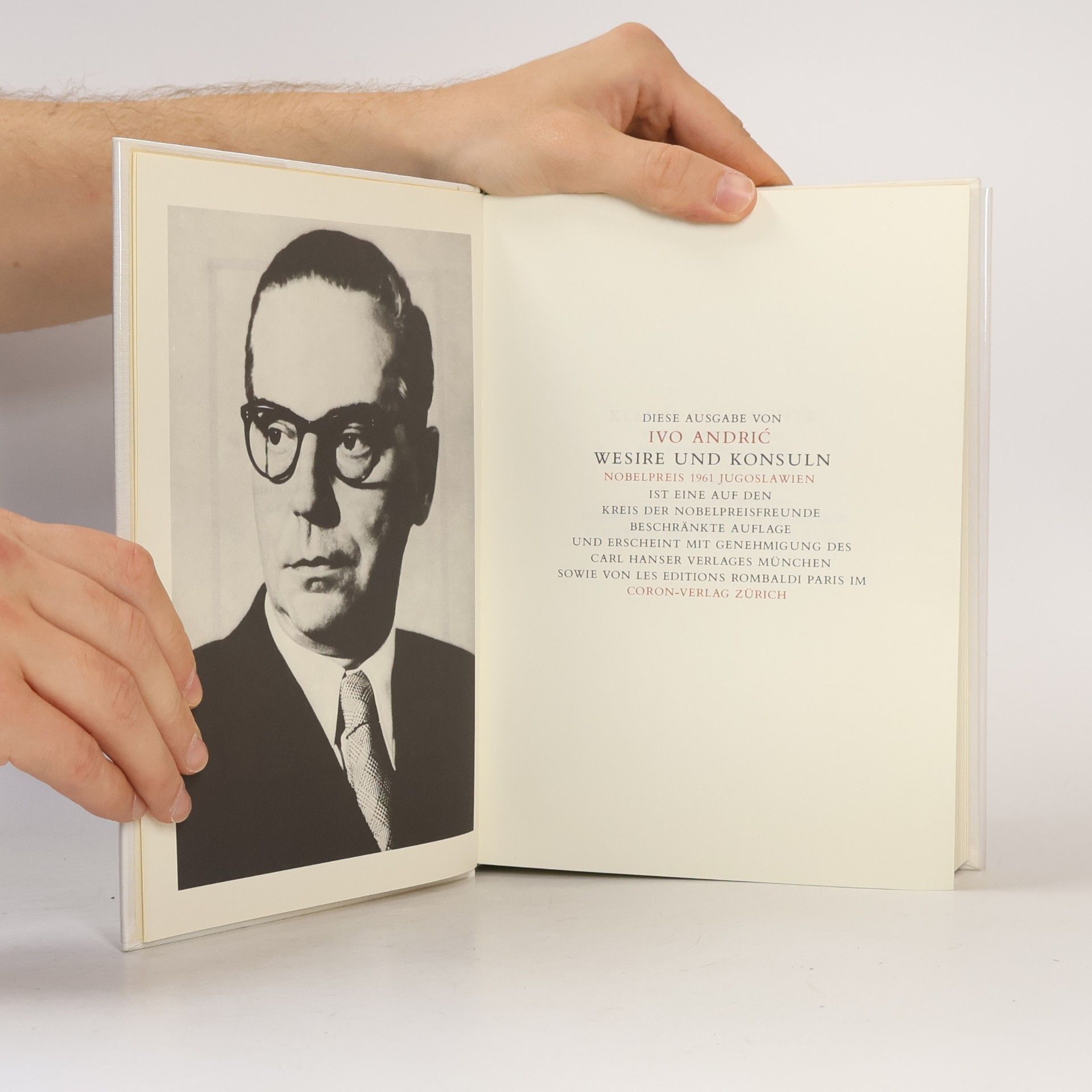 Ivo Andrić Wesire und Konsuln