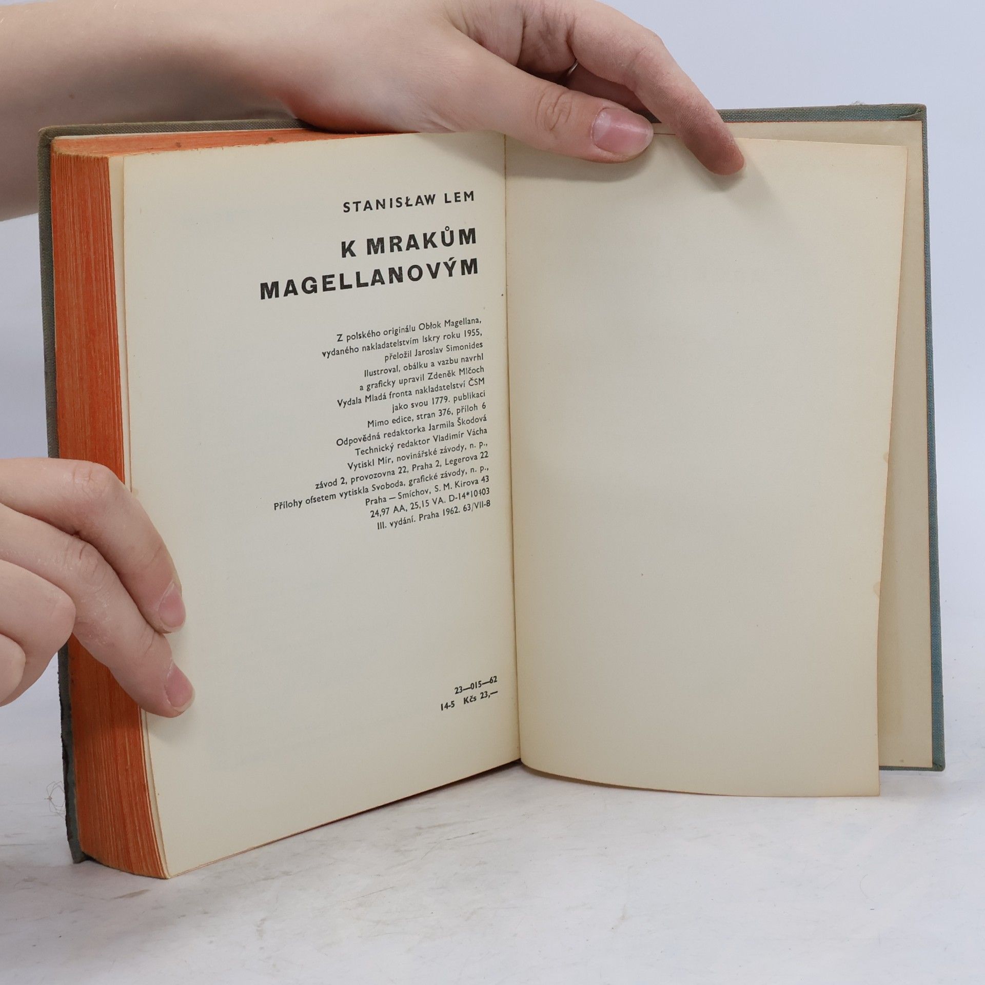 Stanisław Lem K mrakům Magellanovým