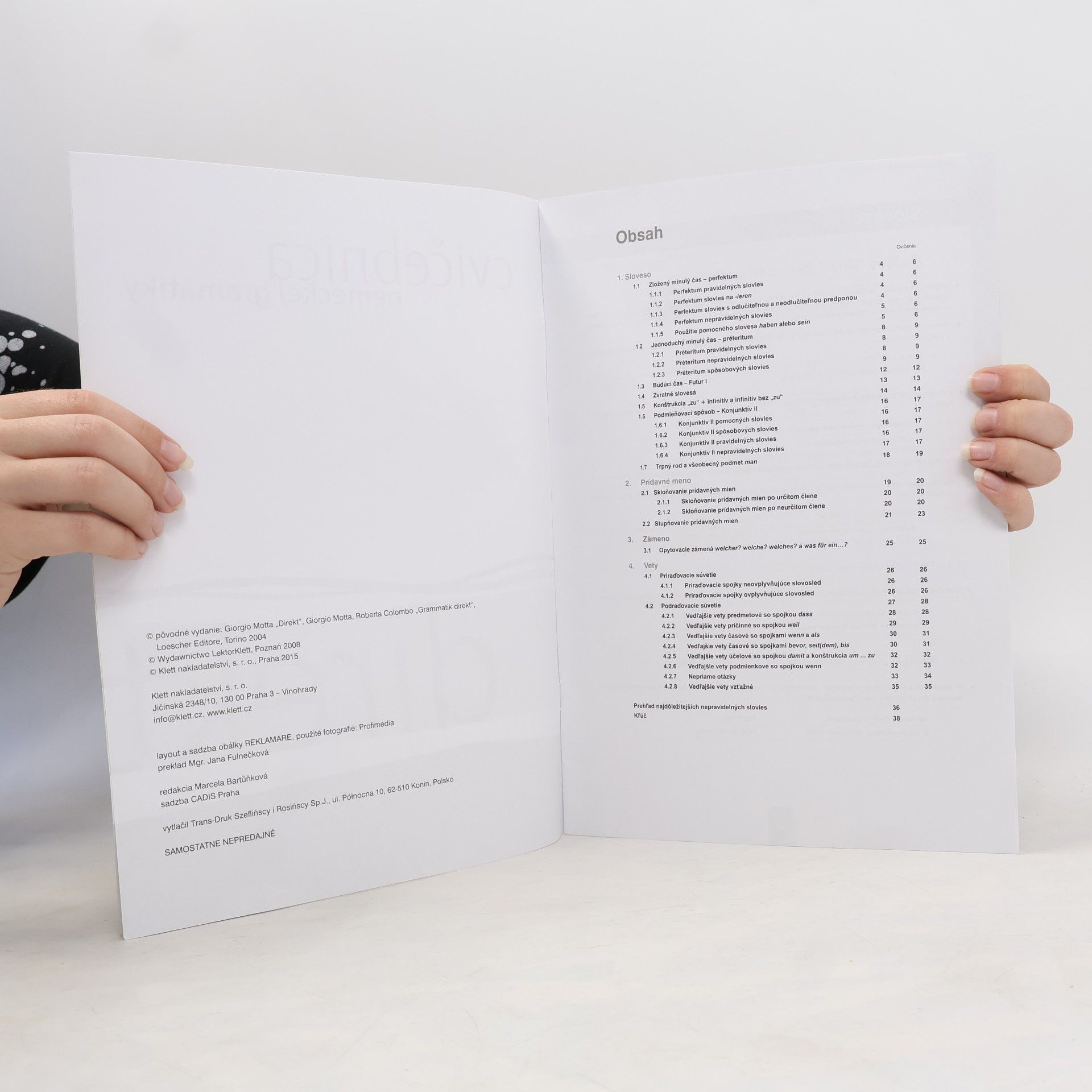 Autorenkollektiv Cvičebnica nemeckej gramatiky 2