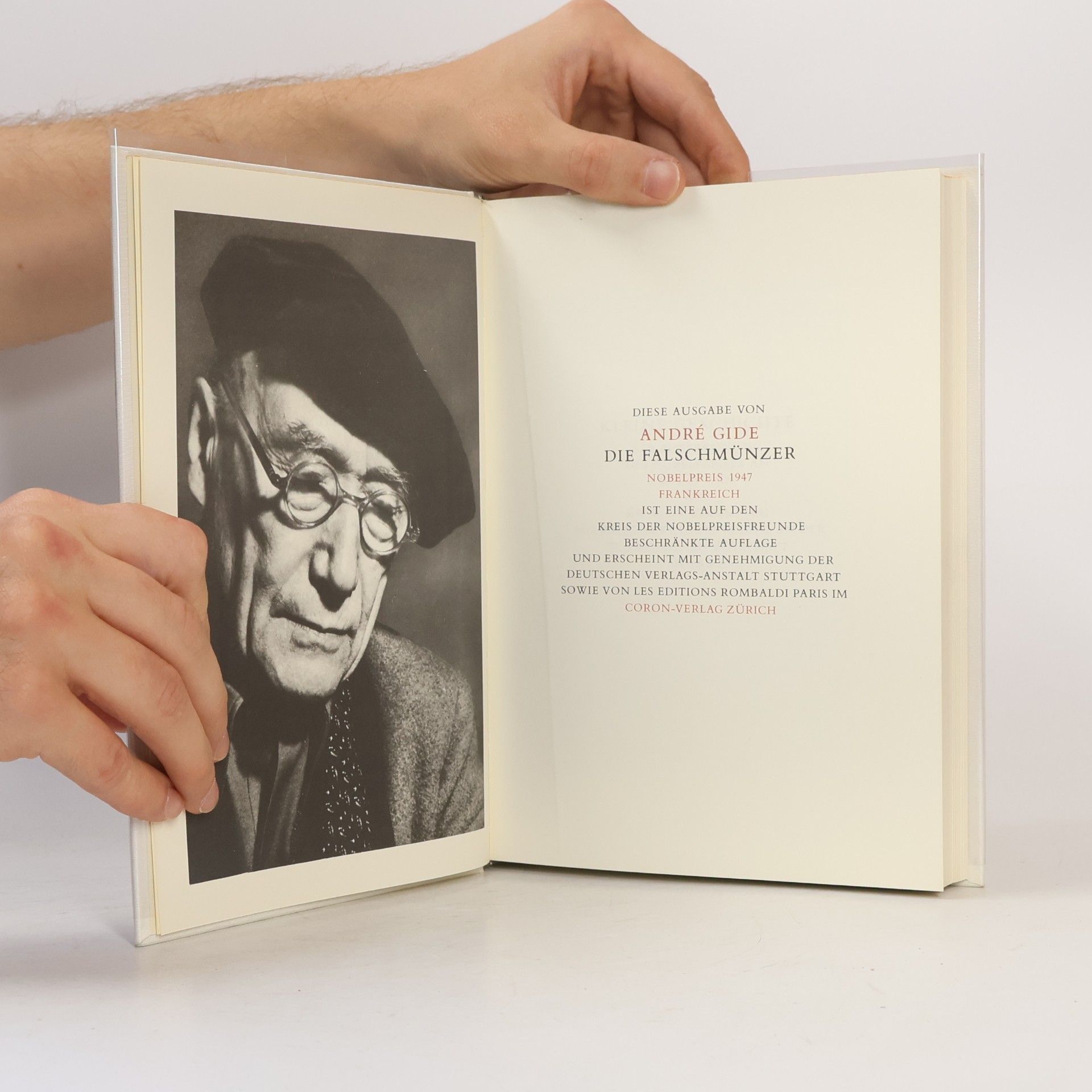 André Gide Die Falschmünzer