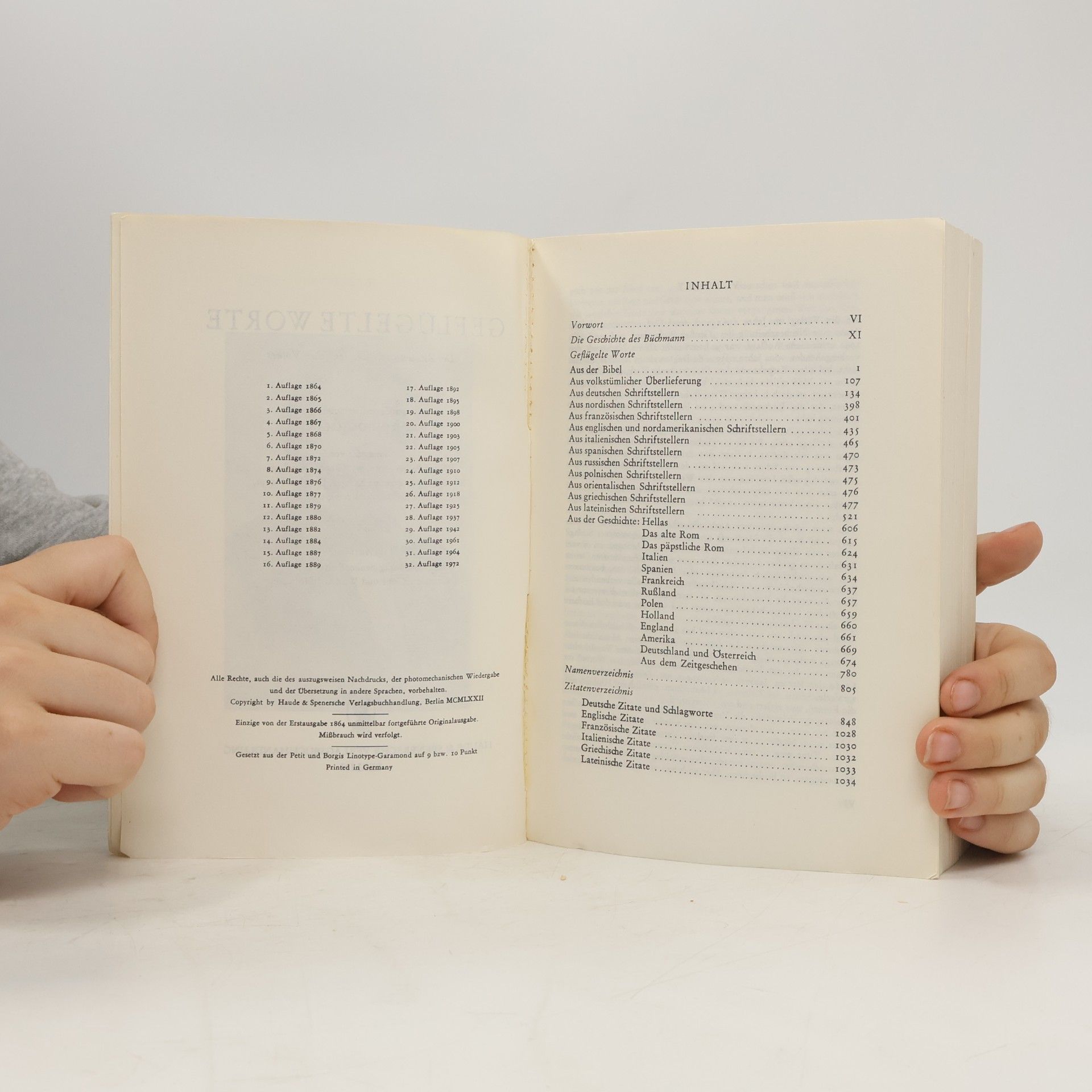 Georg Büchmann Geflügelte Worte