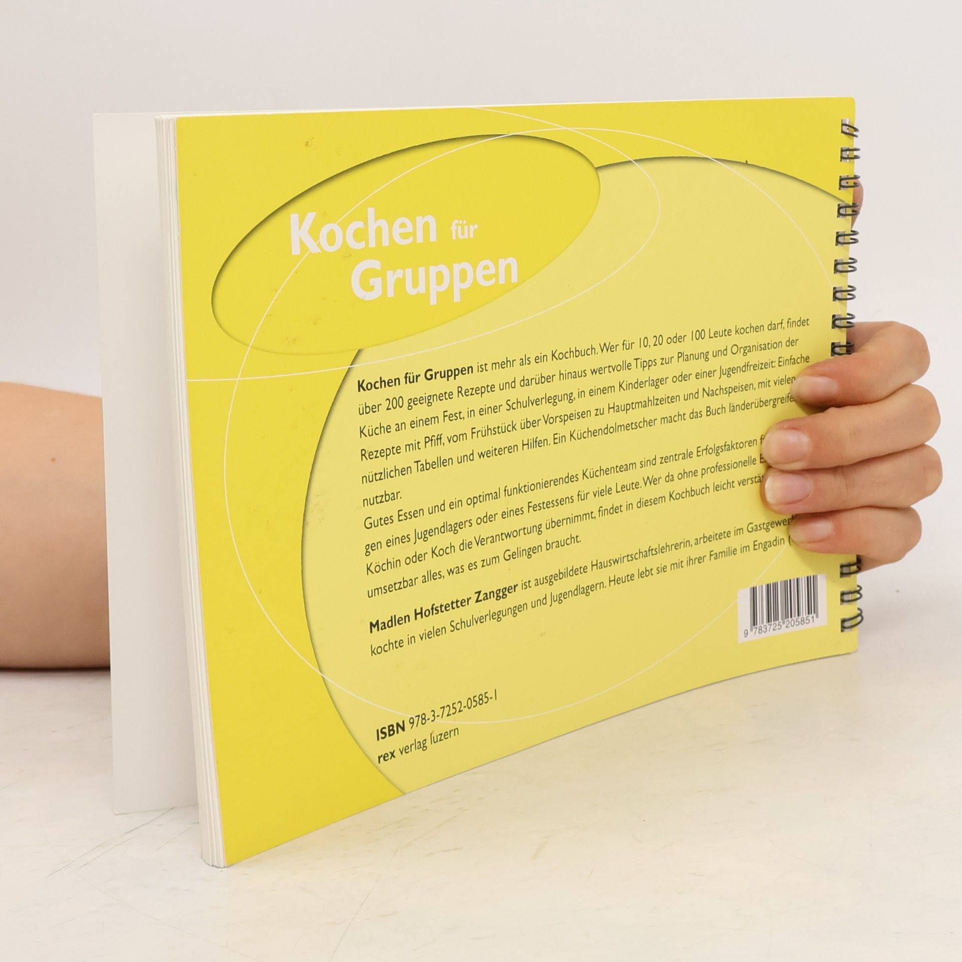 Madlen Hofstetter Kochen für Gruppen