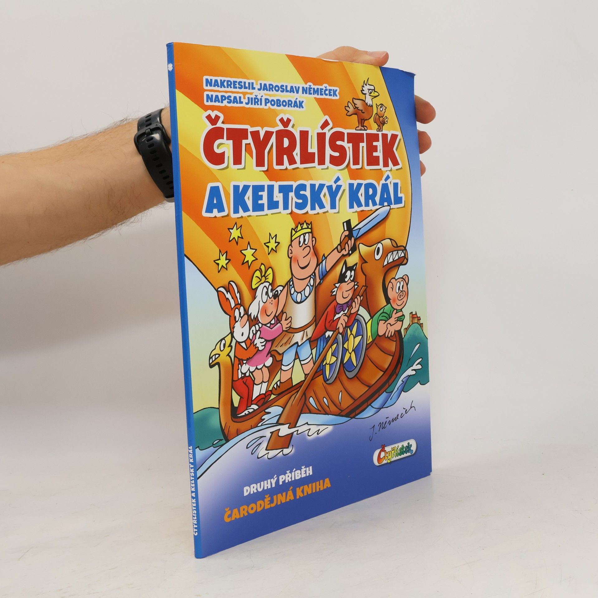 Jiří Poborák Čtyřlístek a keltský král