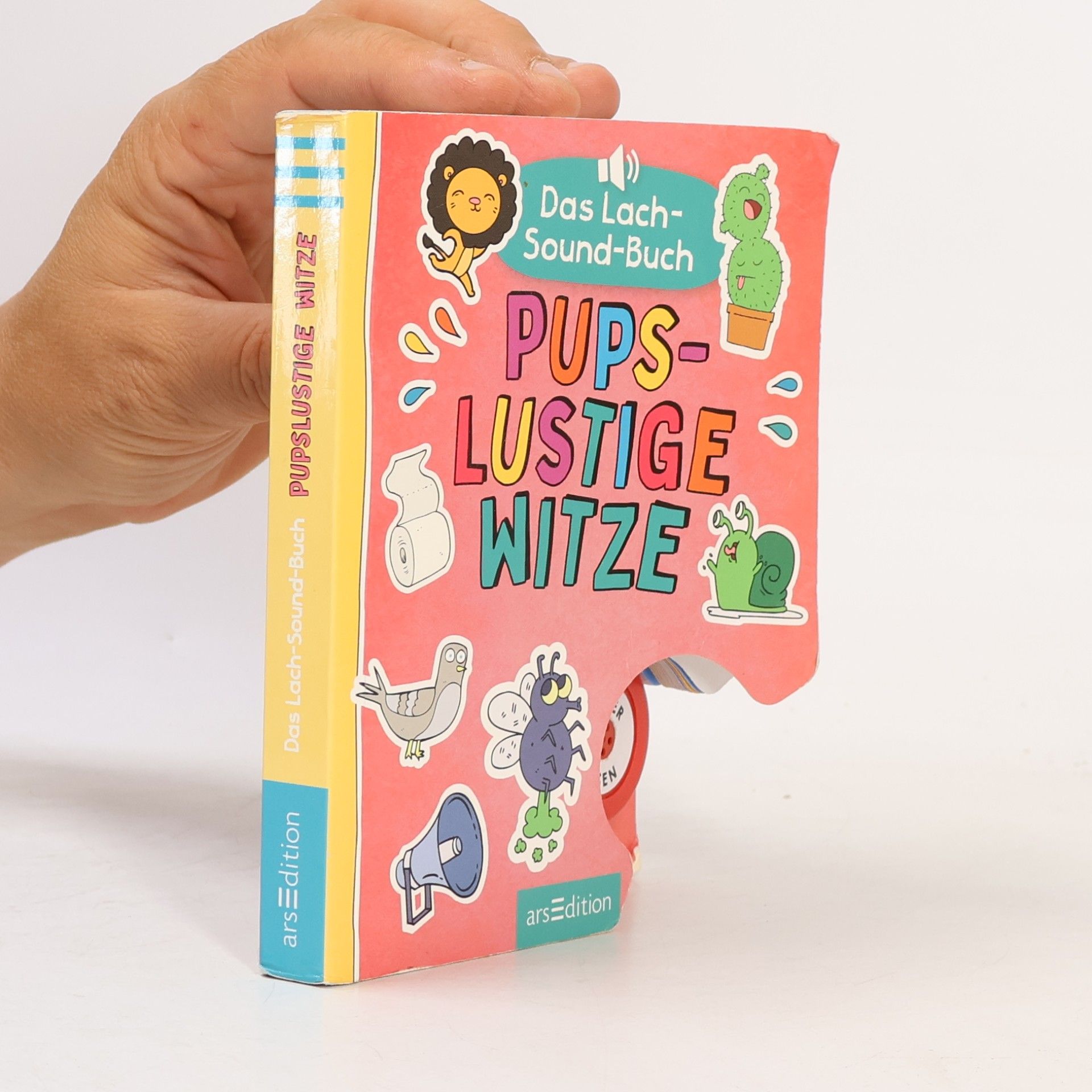 Philip Kiefer Das Lach-Sound-Buch – Pupslustige Witze. Mit Pups- und Kicherknopf