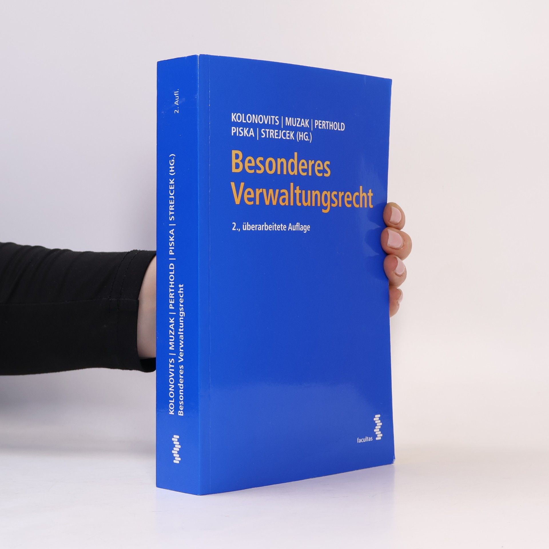 Dieter Kolonovits Besonderes Verwaltungsrecht