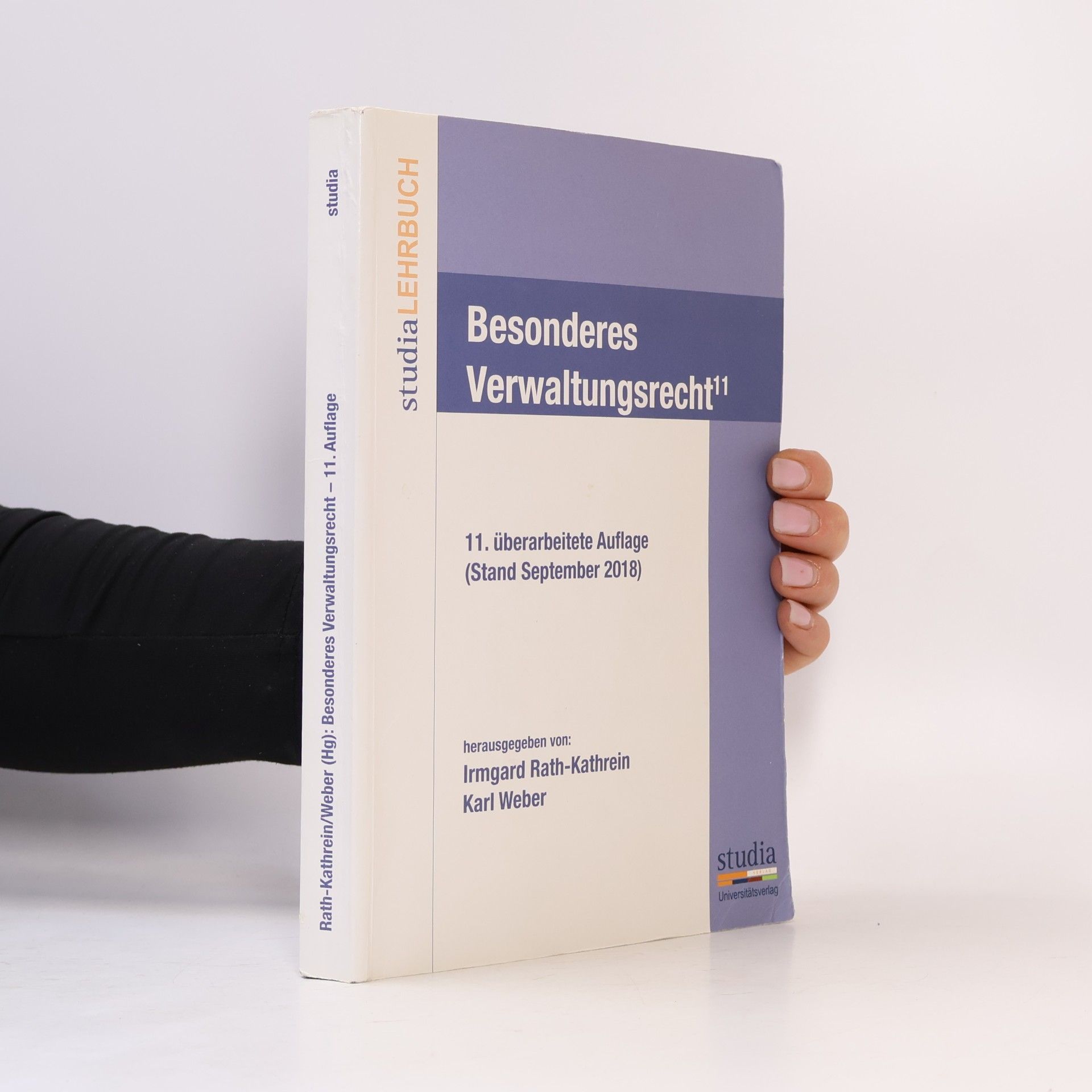 Irmgard Rath-Kathrein Besonderes Verwaltungsrecht