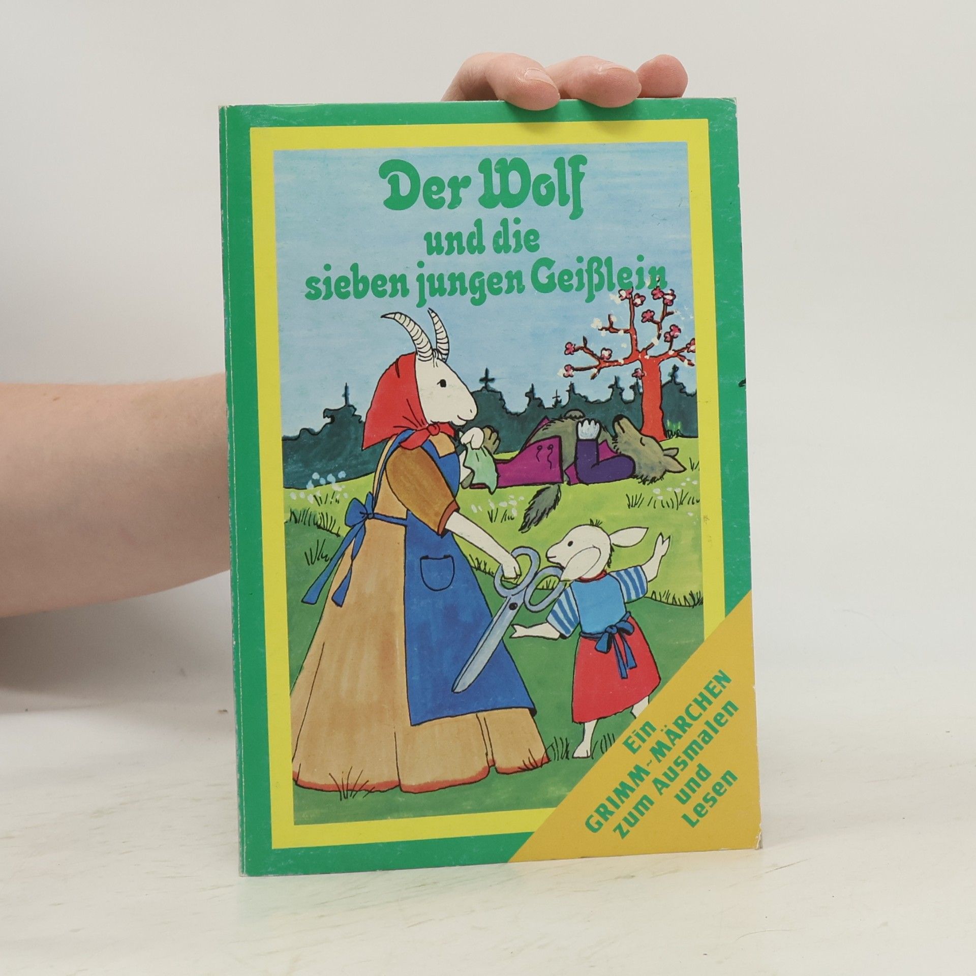 bratři Grimmové Der Wolf und die sieben jungen Geißlein