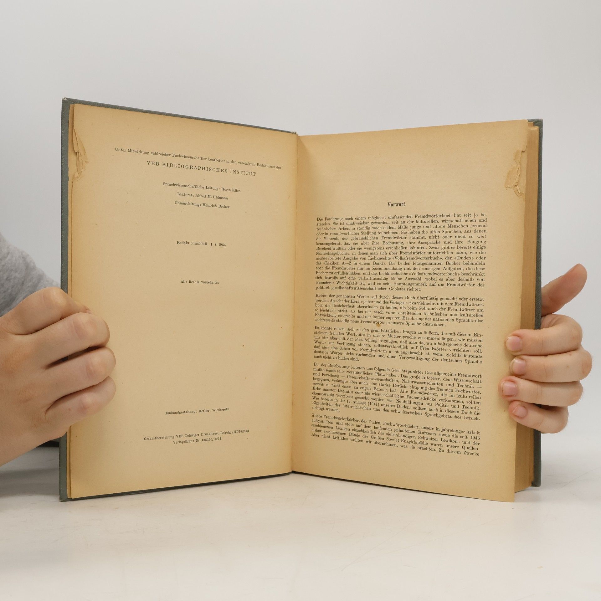Klien Horst Uhlmann M. Alfred Fremdwörterbuch