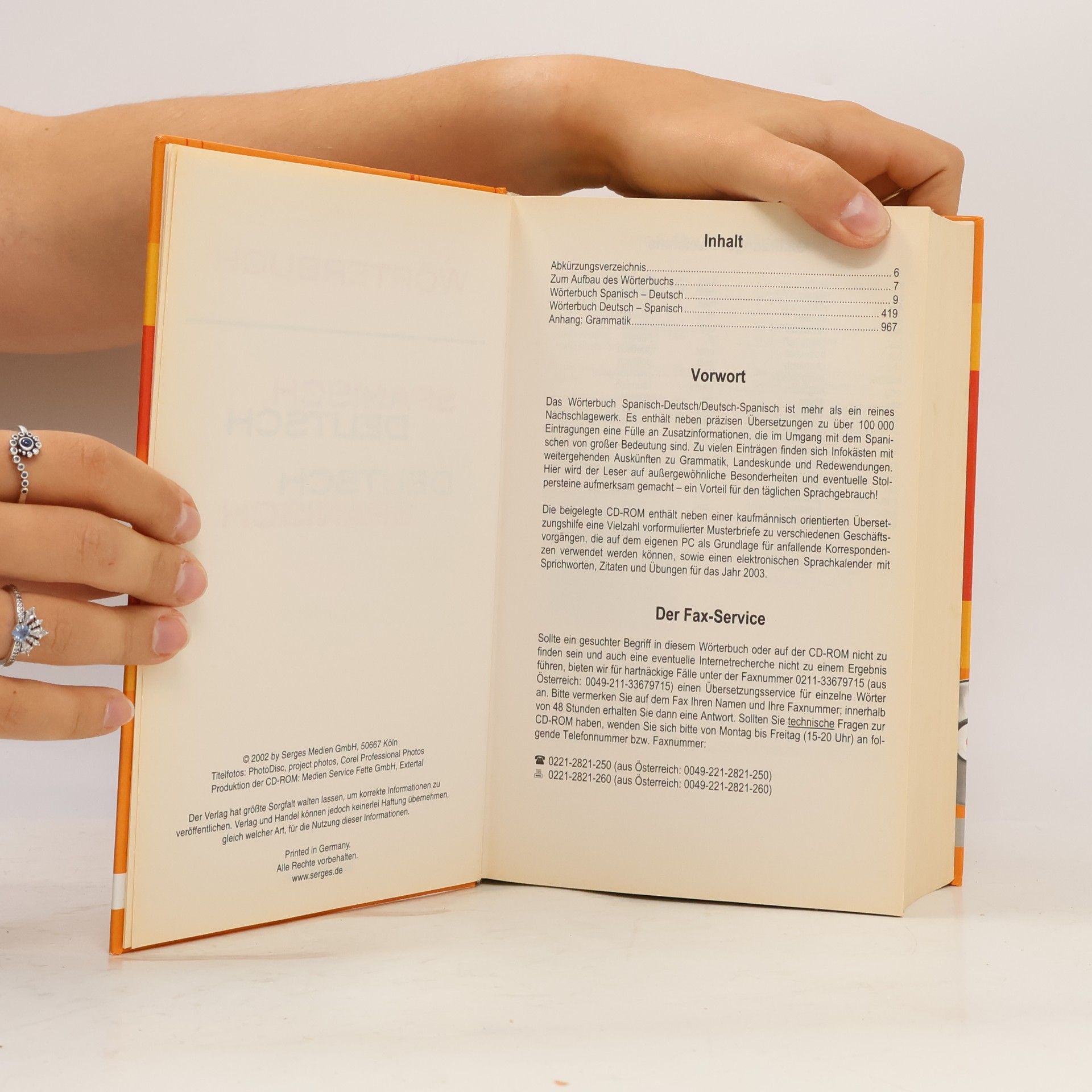AA.VV. Wörterbuch Spanisch-Deutsch. Deutsch-Spanisch