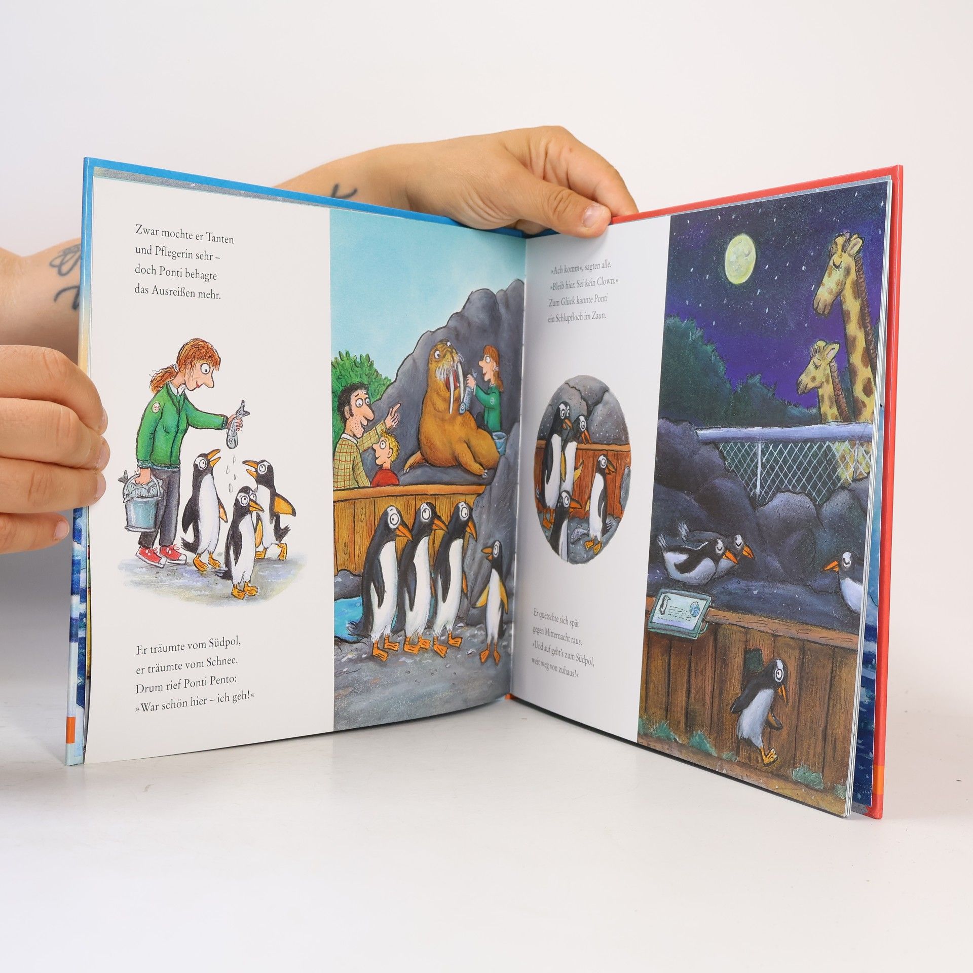 Julia Donaldson Ponti Pento. Die Abenteuer eines Pinguins