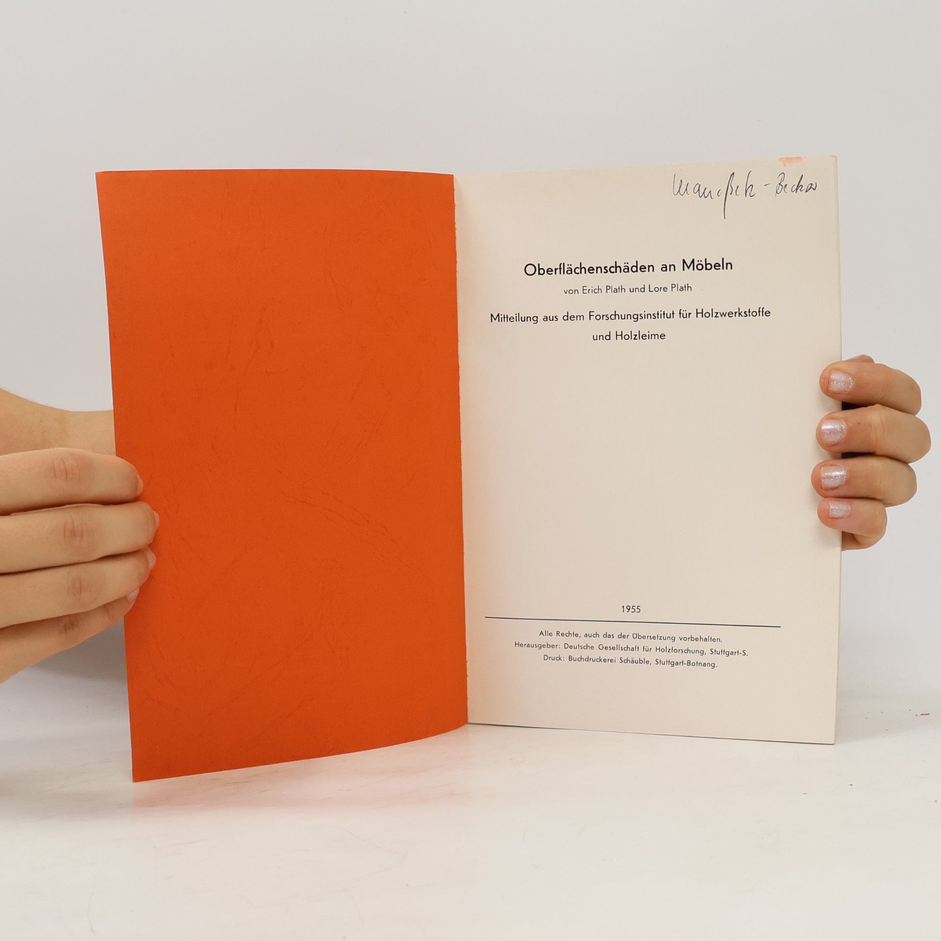 kolektiv Oberflächenschäden an Möbeln
