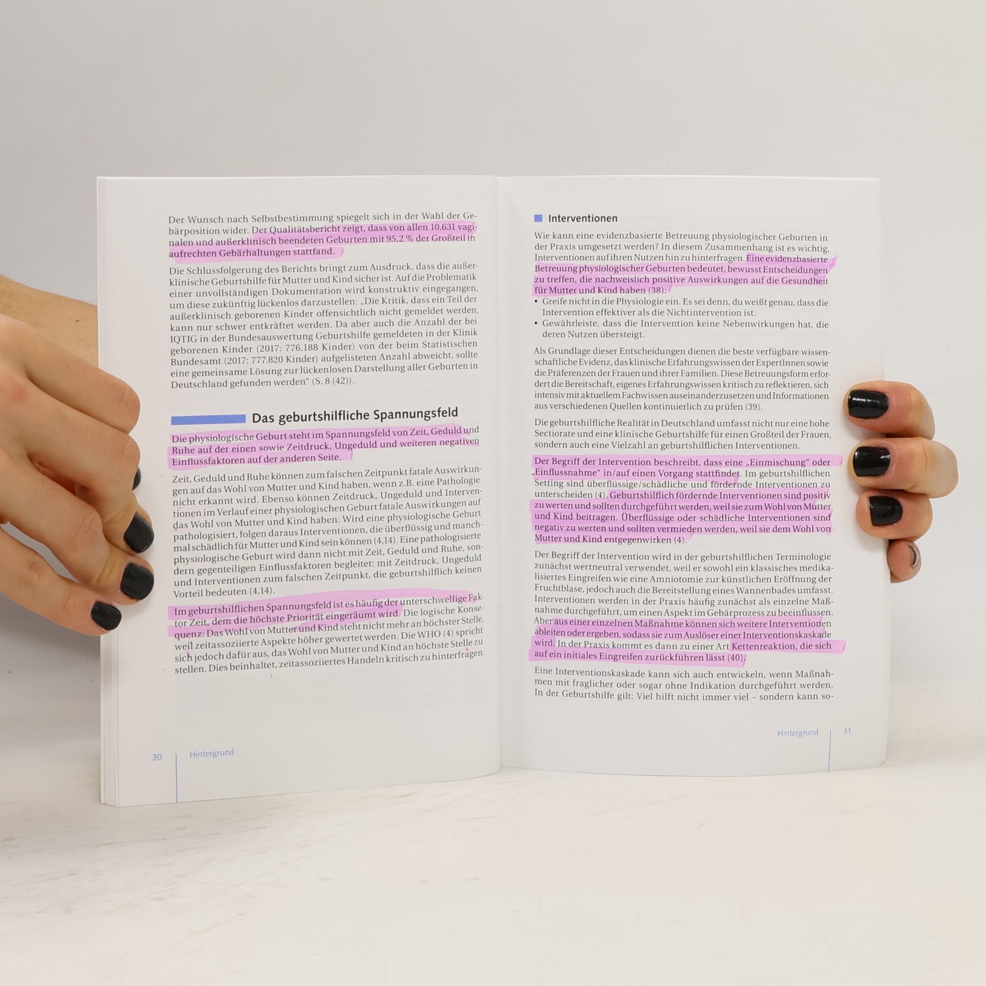 Beate Ramsayer Die physiologische Geburt