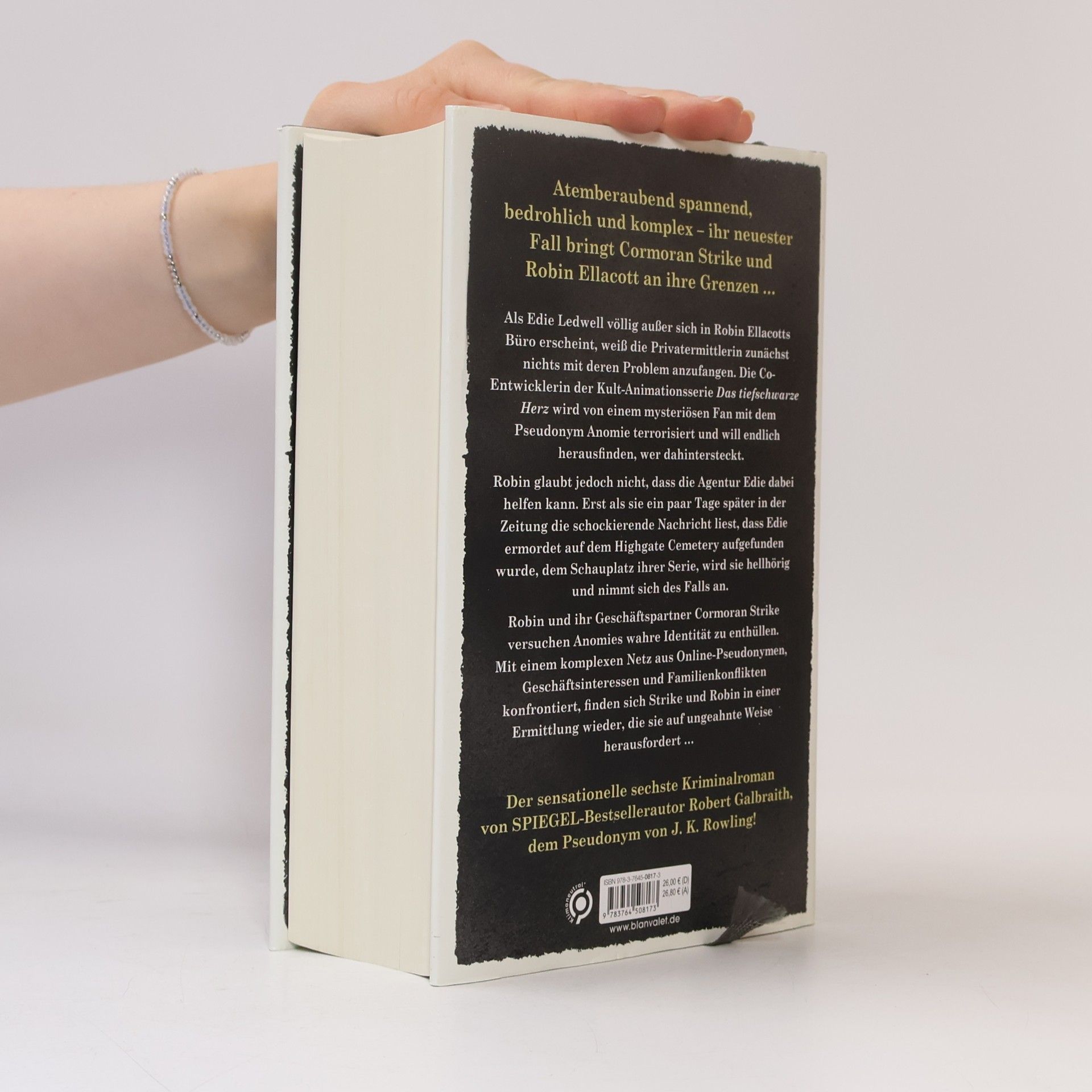 J. K. Rowling Das tiefschwarze Herz