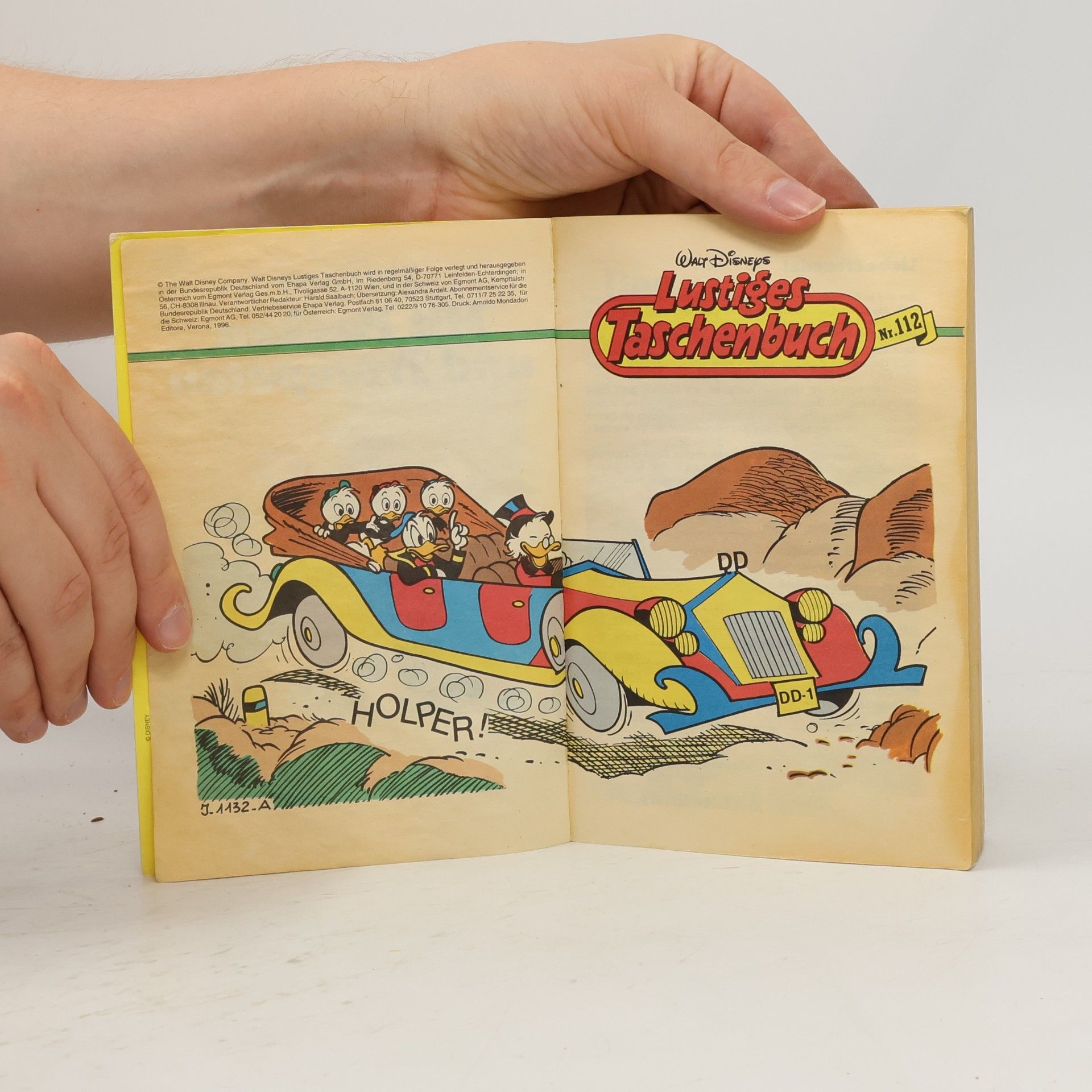Walt Disney Lustiges Taschenbuch Nr. 112