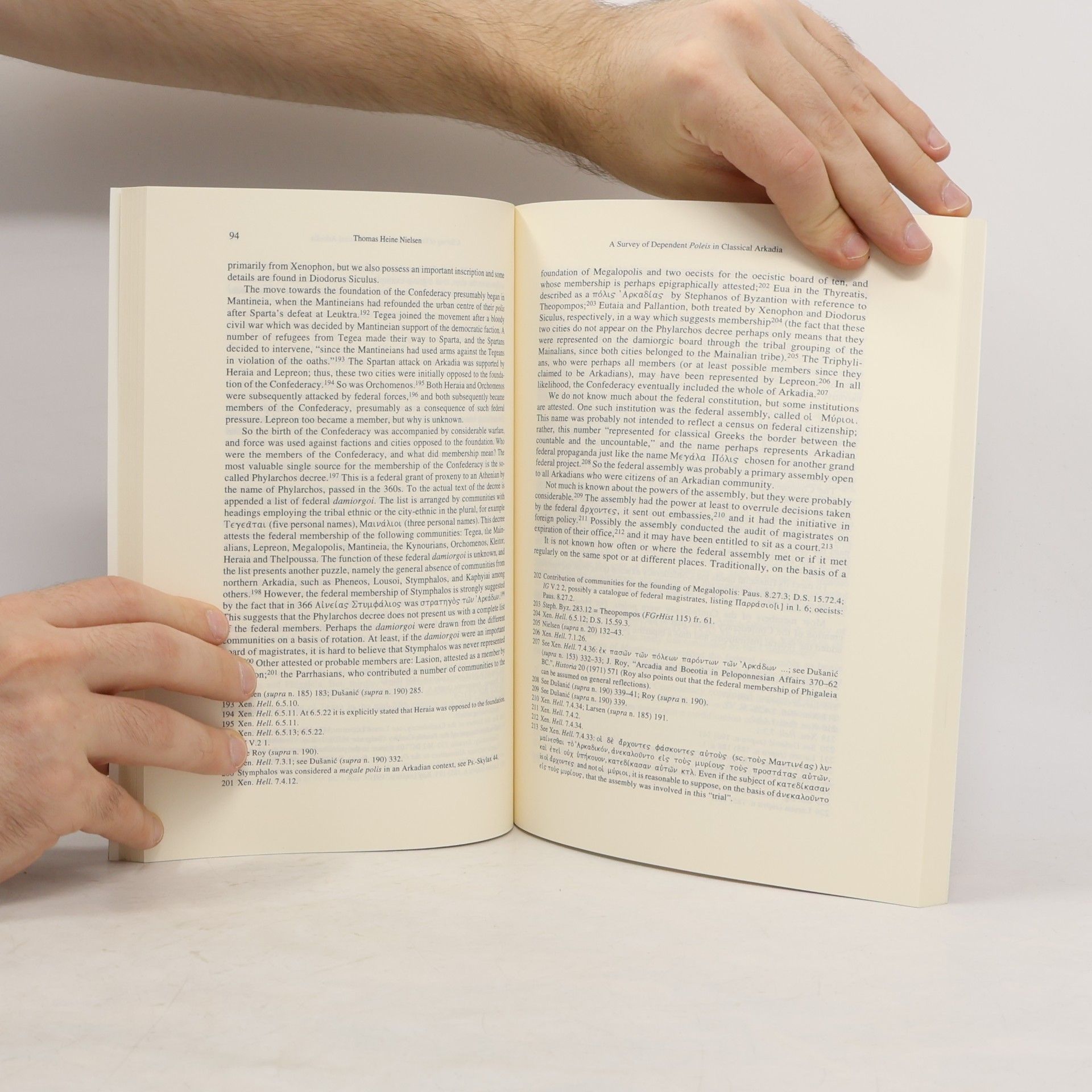 Mogens Herman Hansen Historia Einzelschriften - 108: More Studies in the Ancient Greek Polis