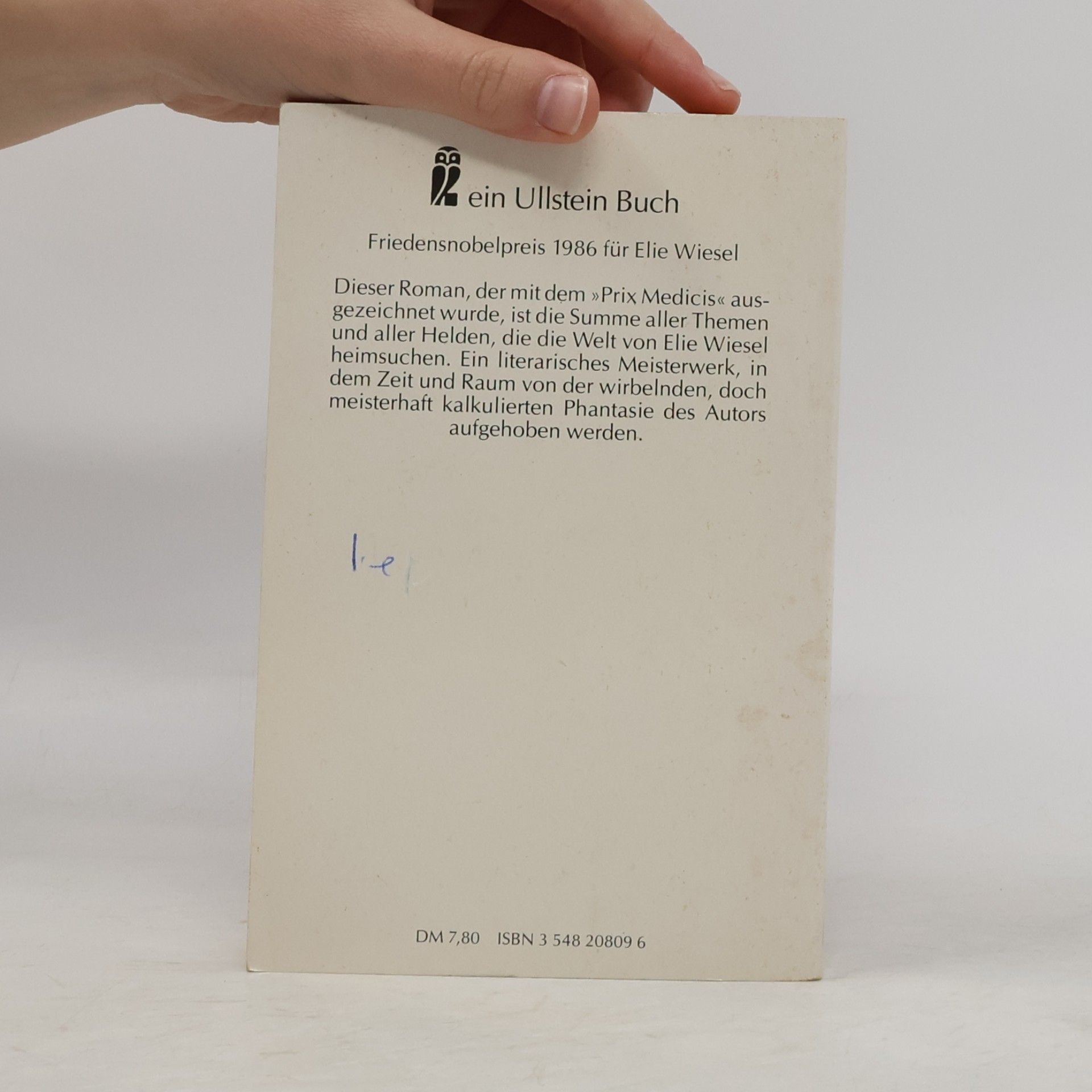 Elie Wiesel Der Bettler von Jerusalem