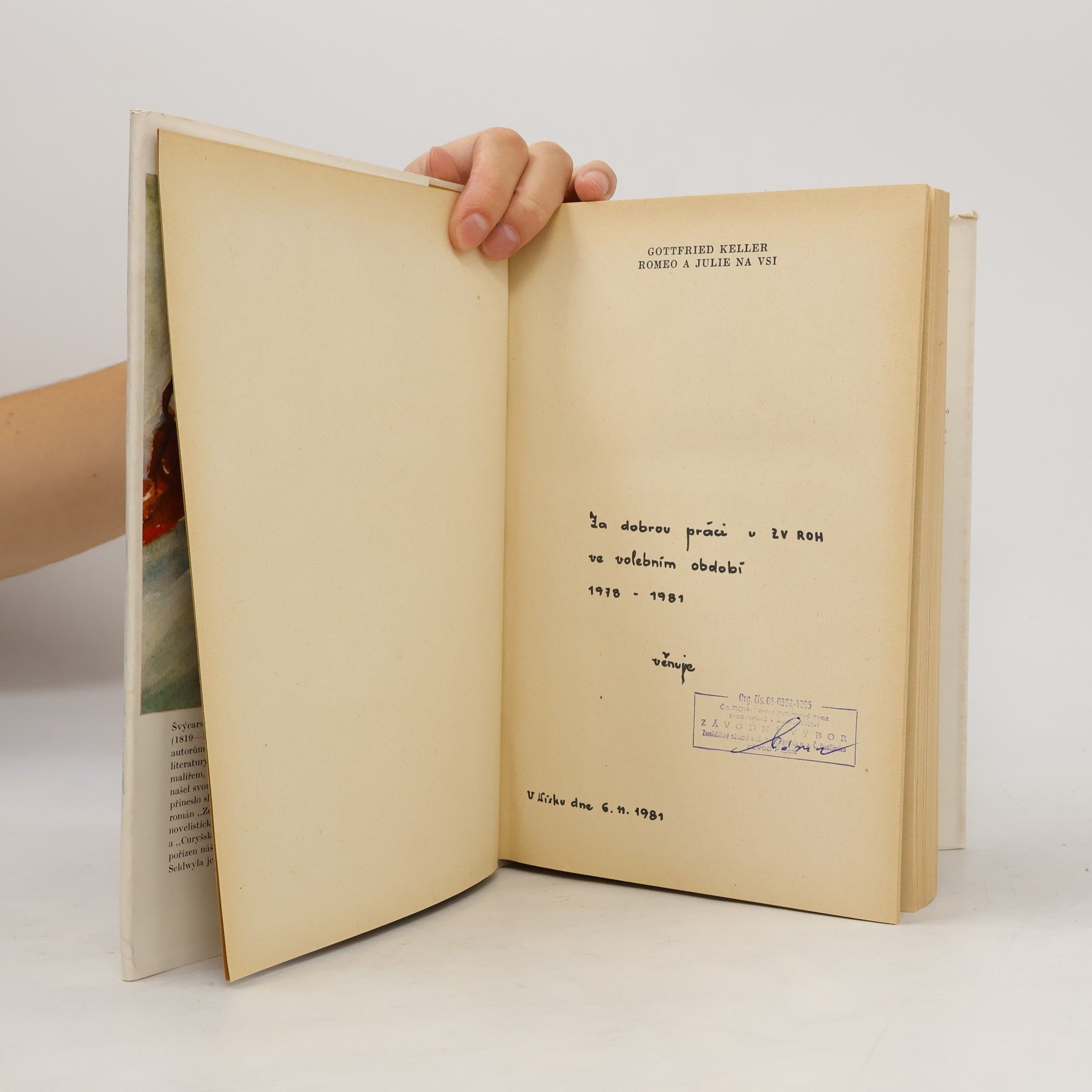 Gottfried Keller Romeo a Julie na vsi