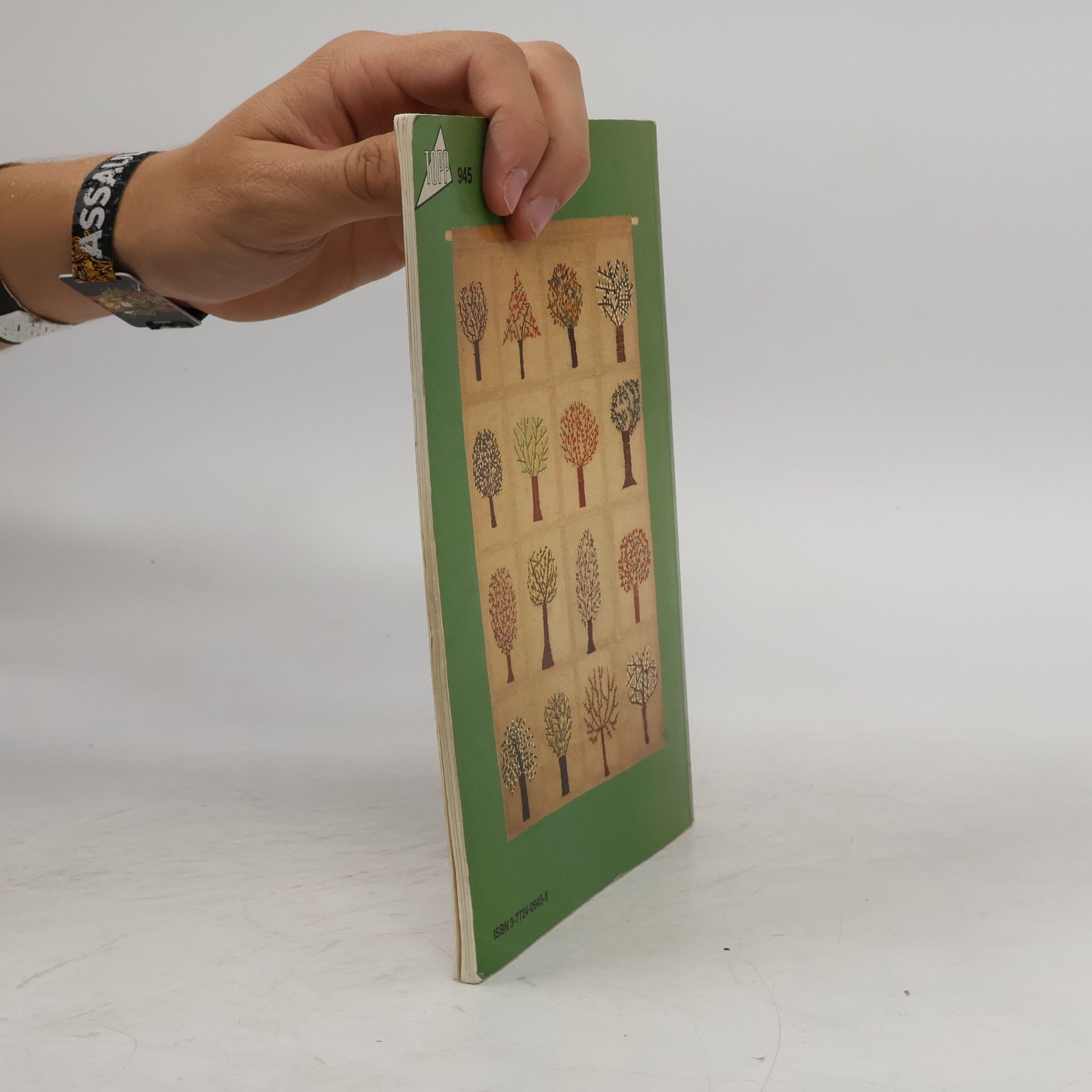 Elisabeth Hellmann Bäume textil gestaltet