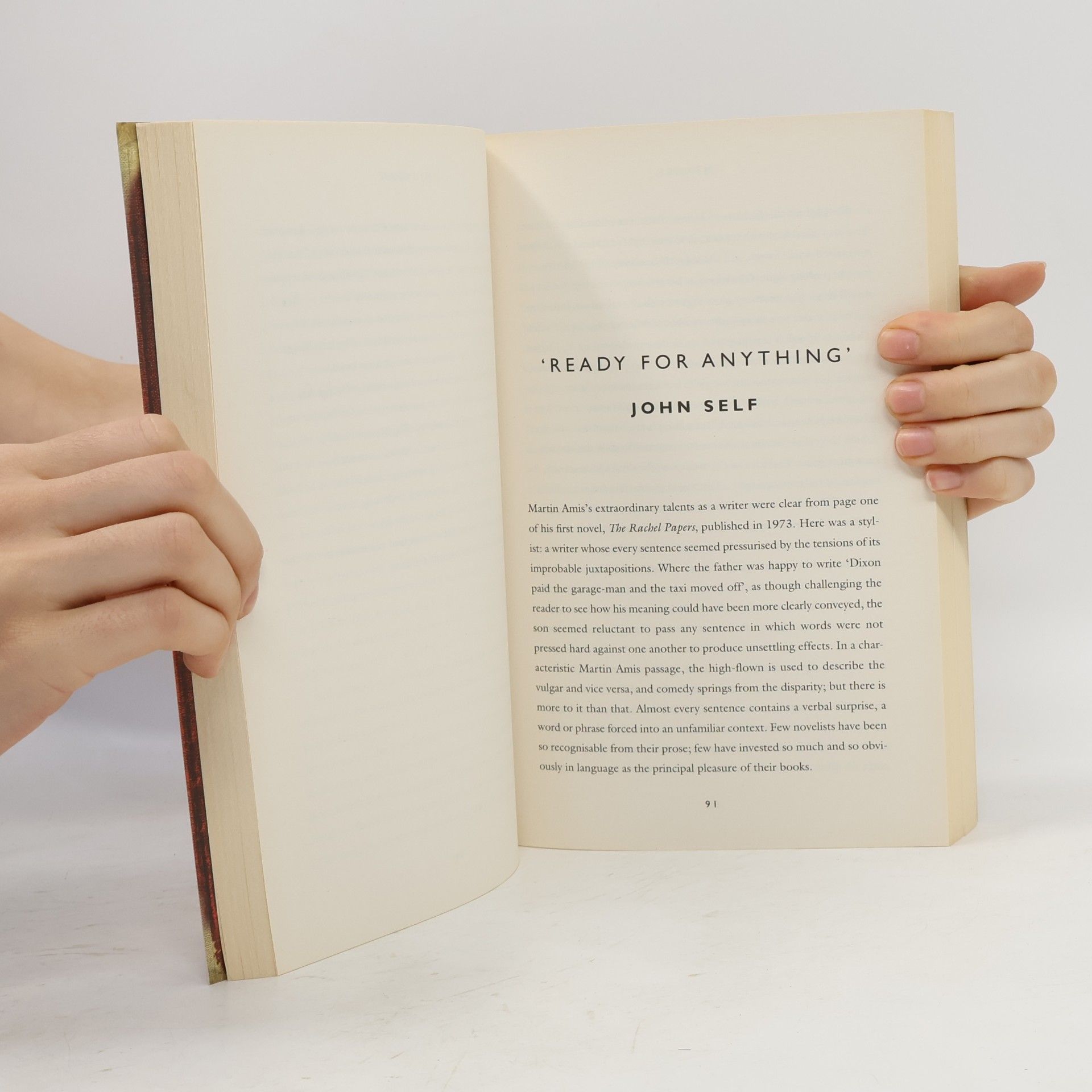 Sebastian Faulks Faulks on Fiction